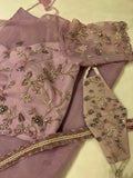 Organza saree