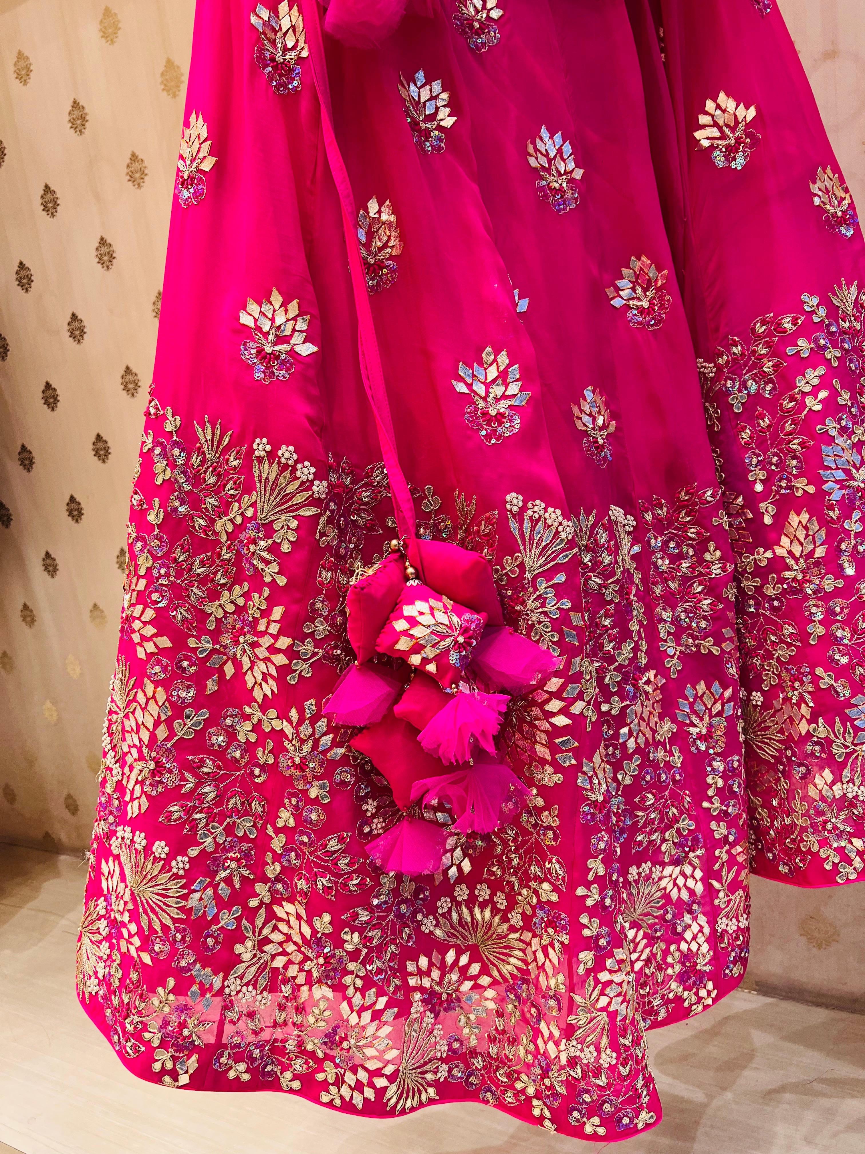 Rani Organza Lehenga
