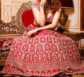 Exclusive Deep Red Lehenga