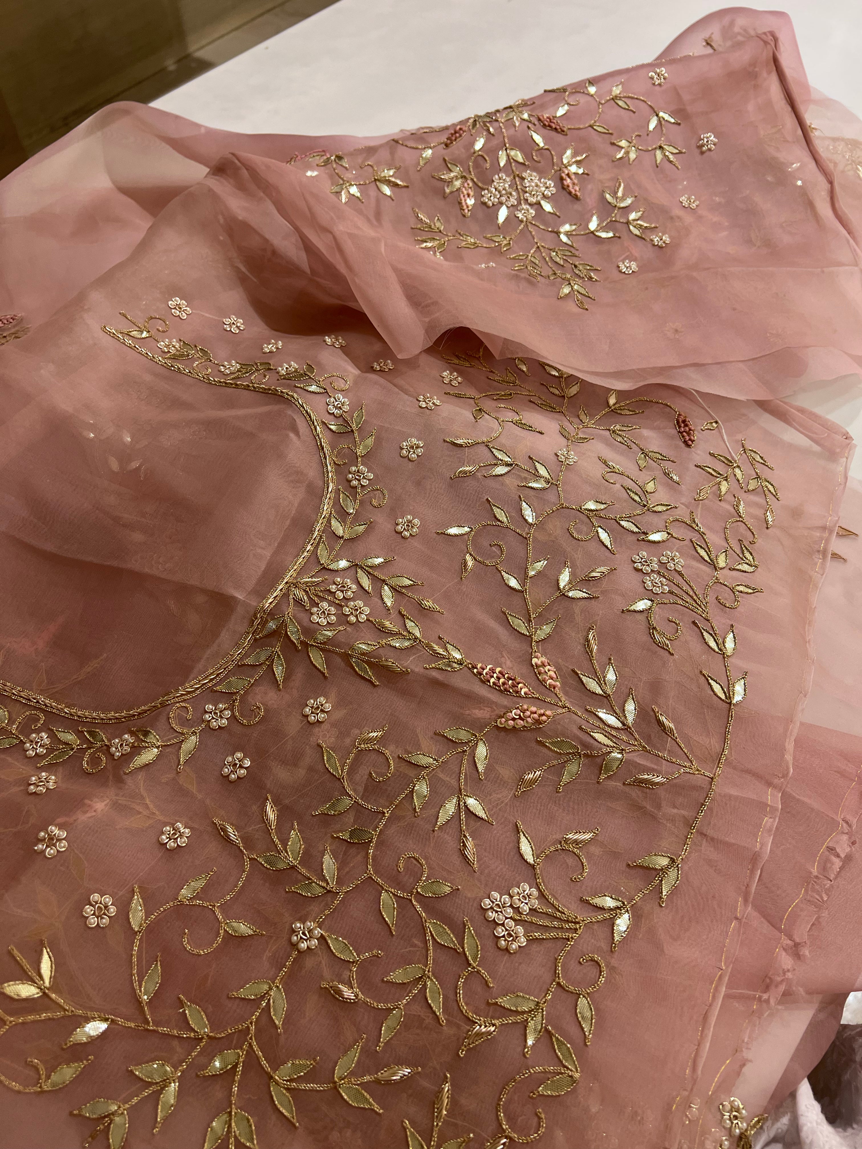 La Belle Organza Saree