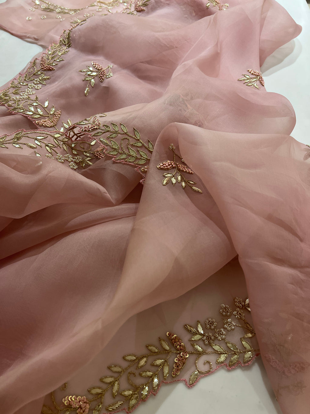 La Belle Organza Saree