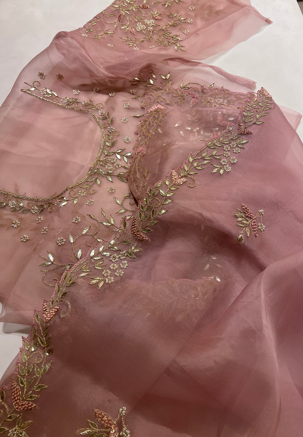 La Belle Organza Saree