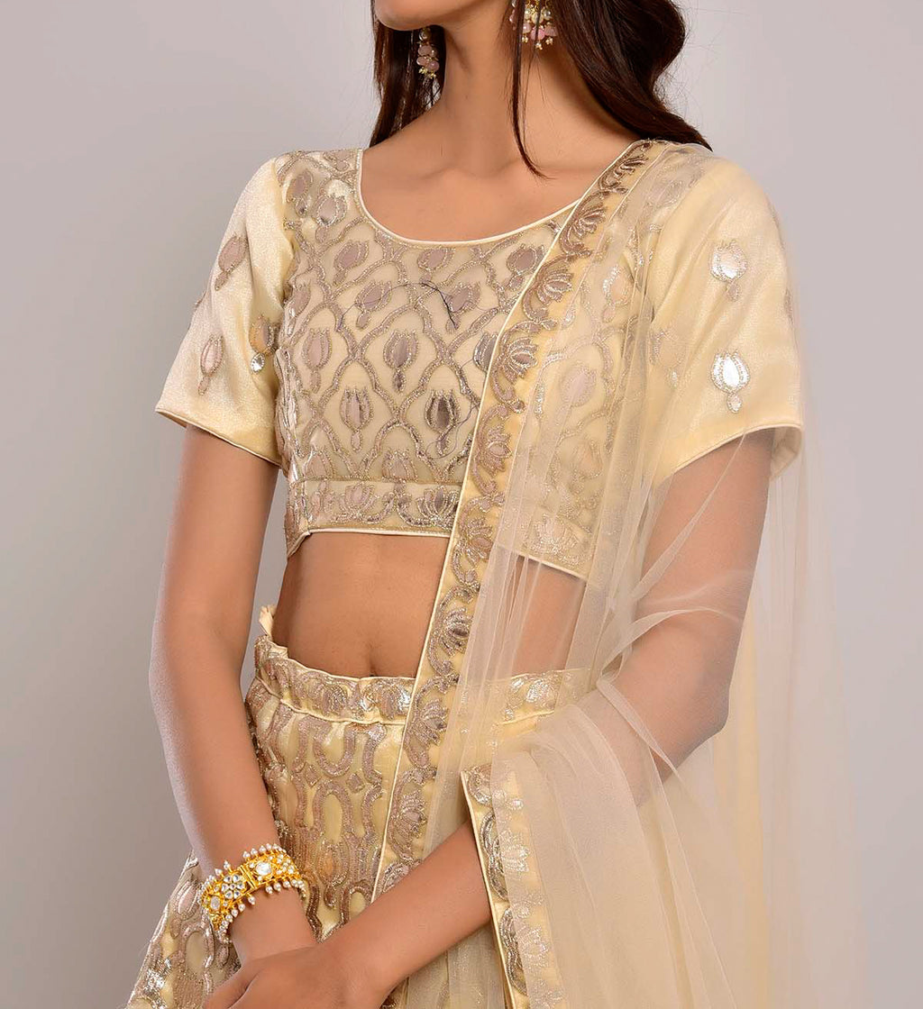 Organza Gota Lehenga