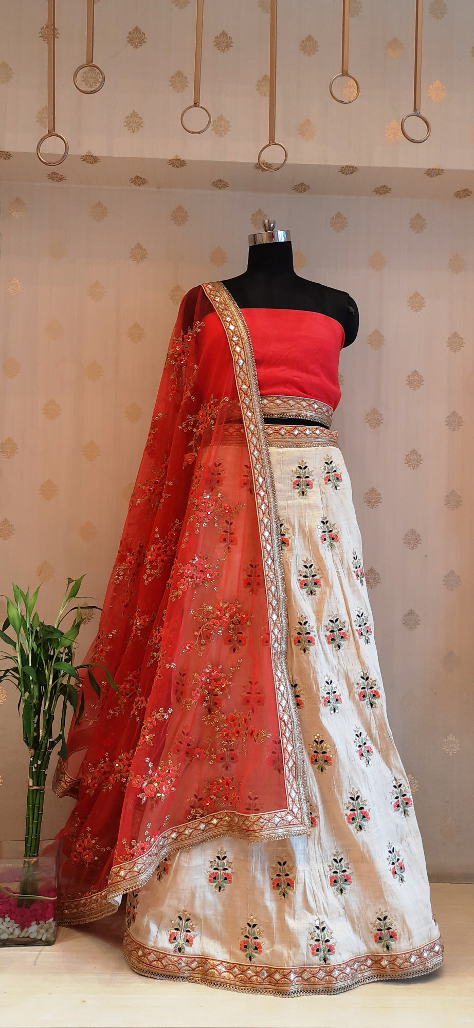 Ivory Lehenga