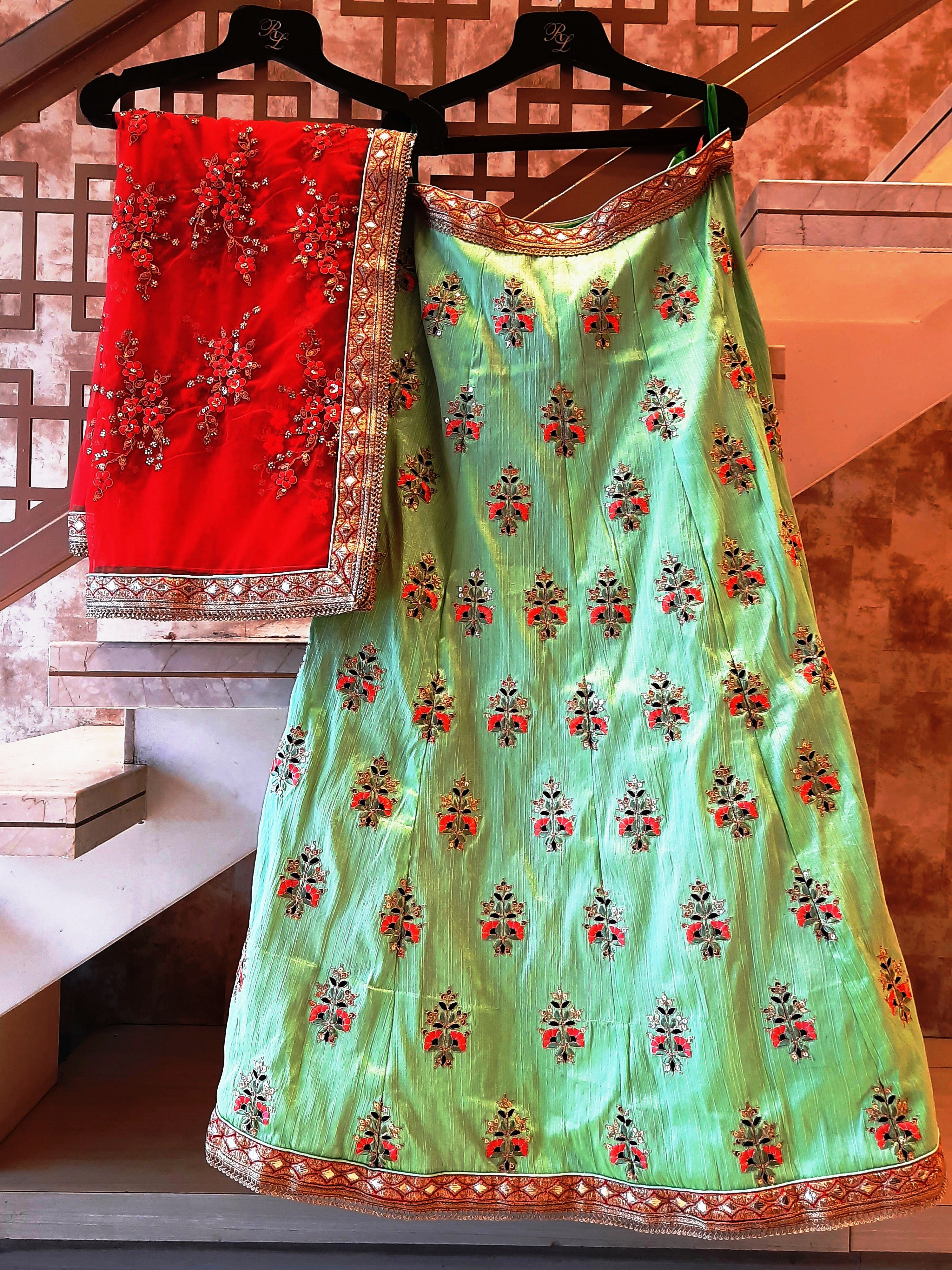 Ivory Lehenga