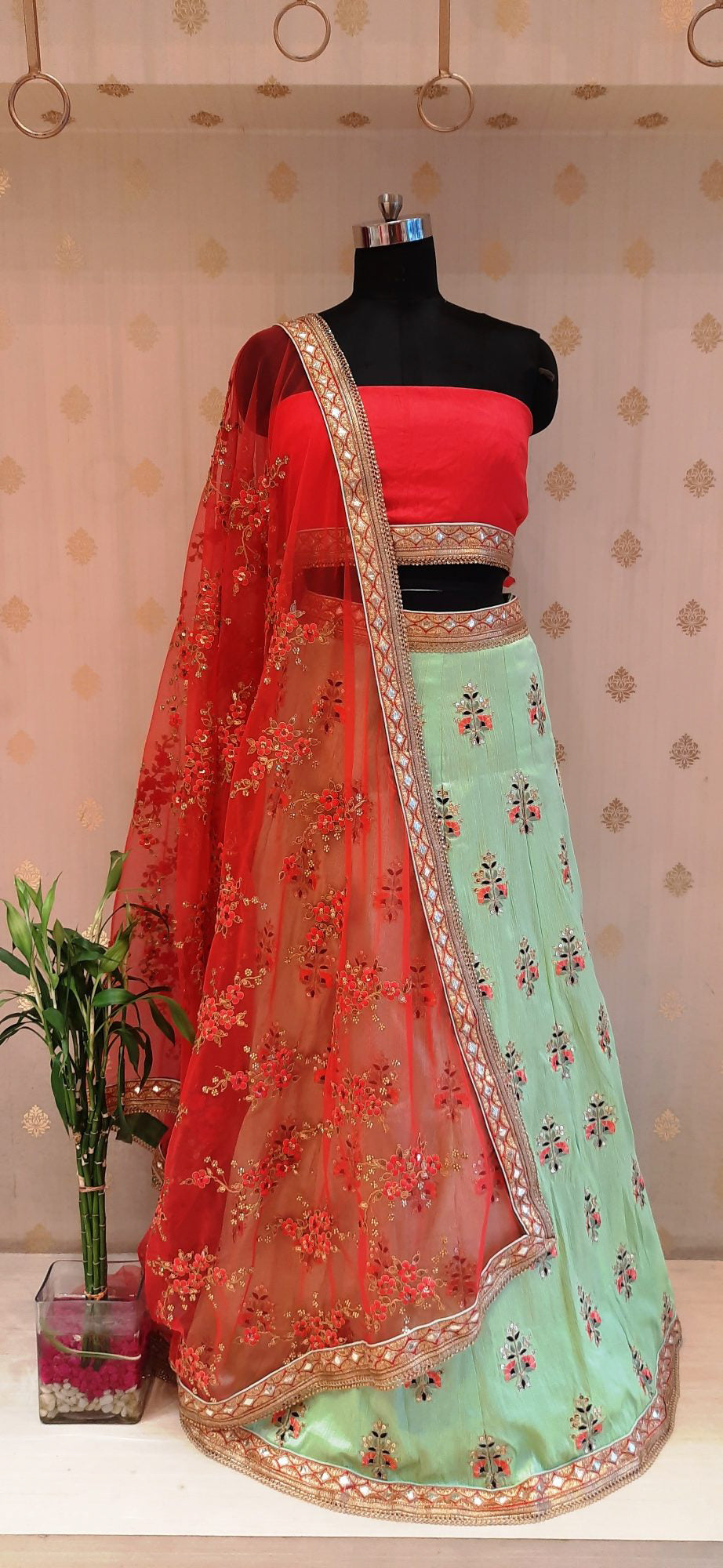 Ivory Lehenga