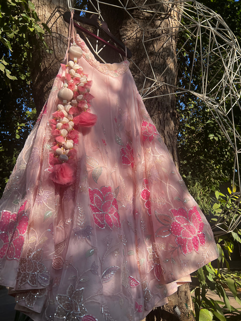 Dreamy Pink Lehenga set