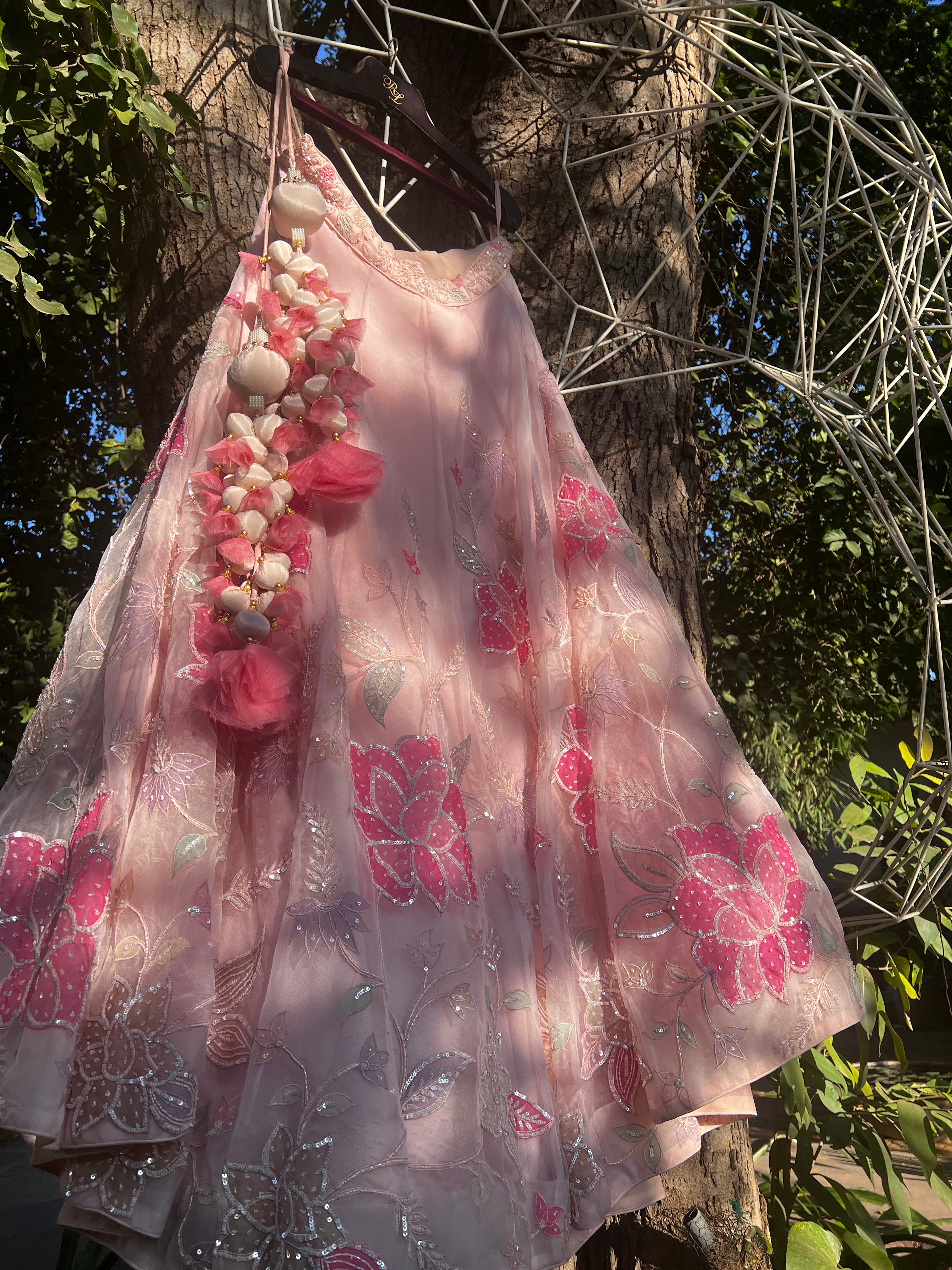 Dreamy Pink Lehenga set