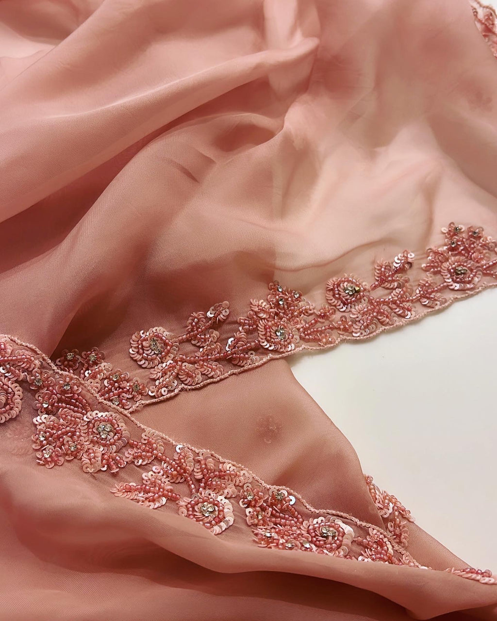 Organza saree