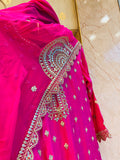 Hot Pink Gotapatti sharara