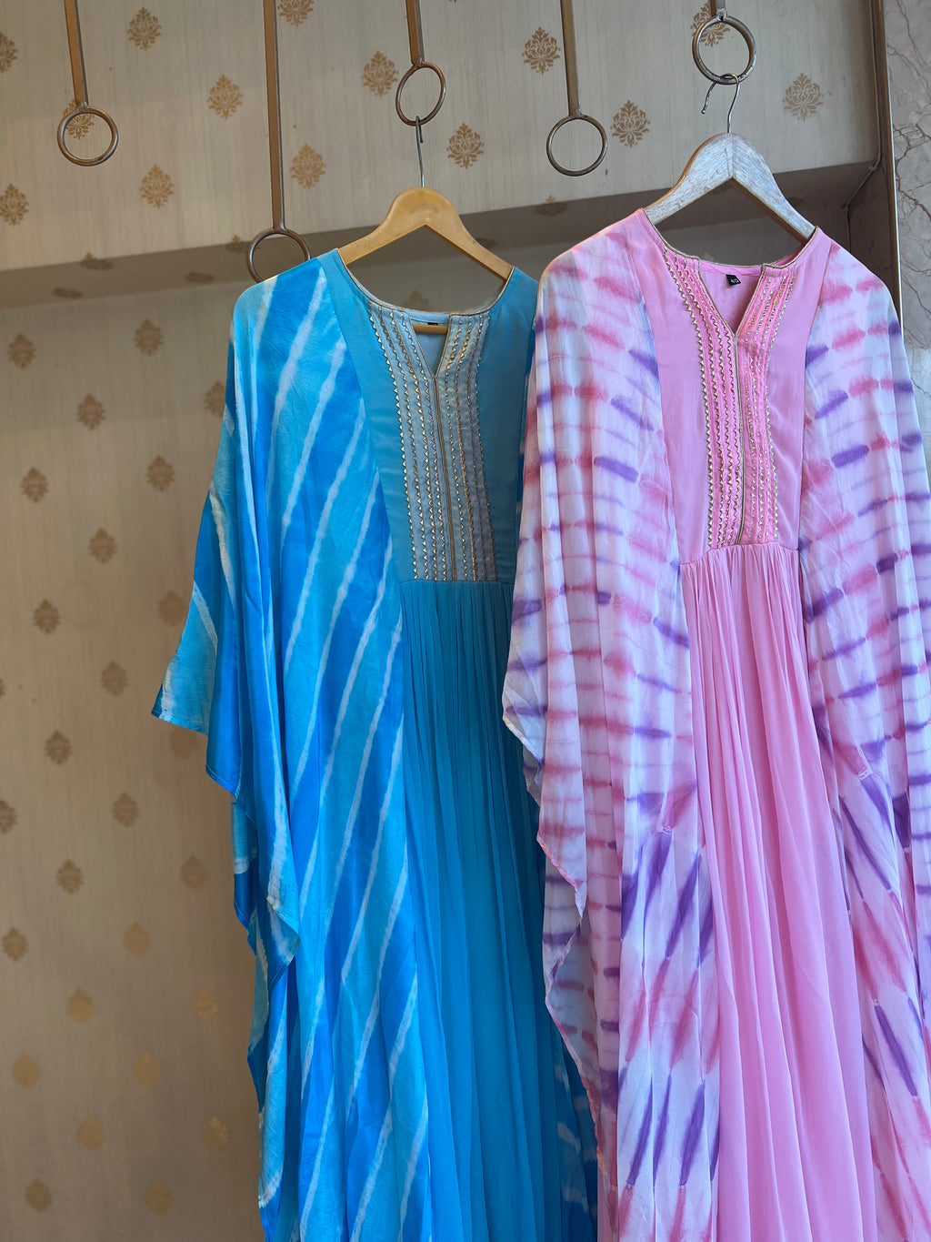 Butterfly Kaftan style floor length suits