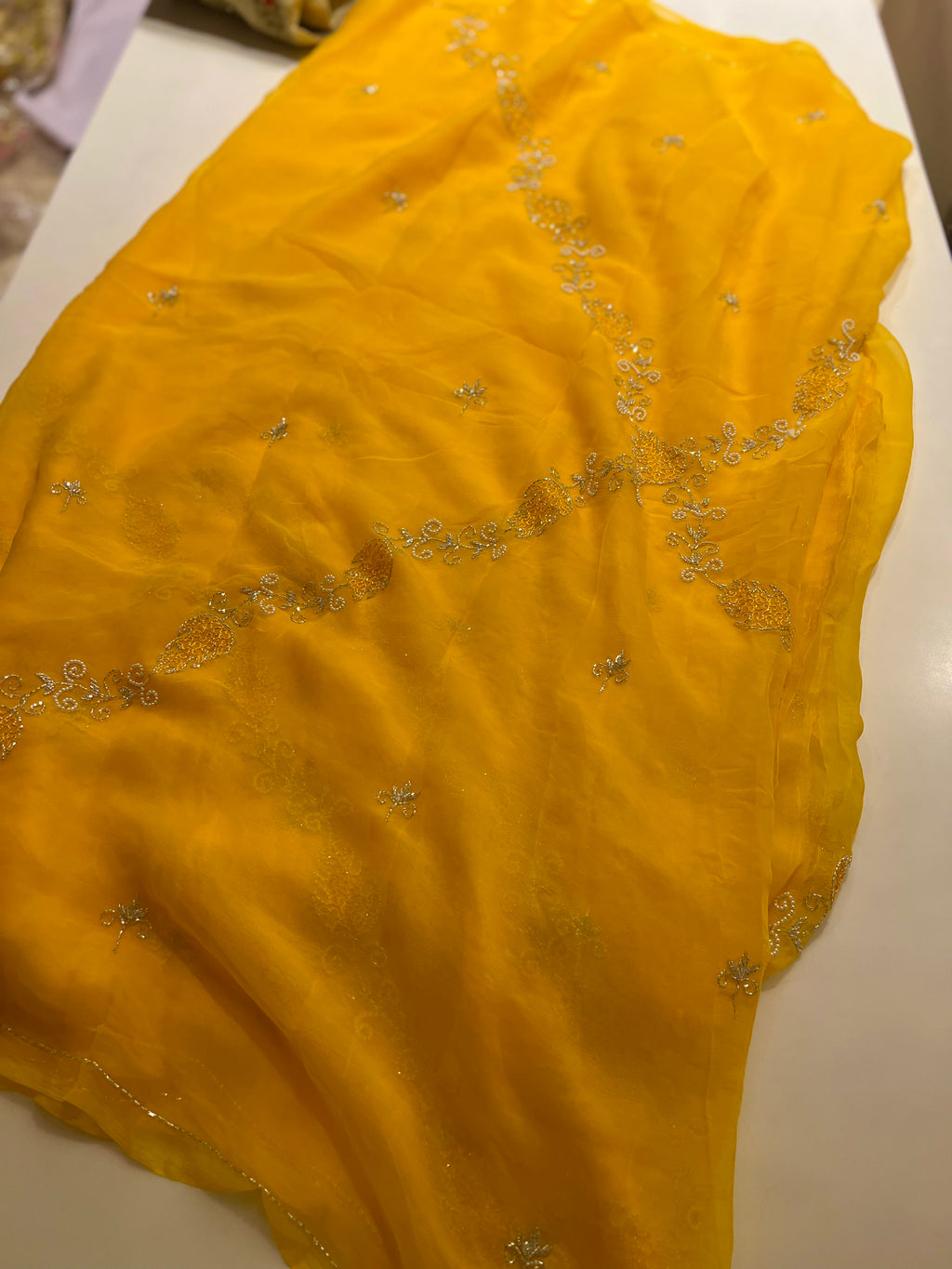 Chiffon saree