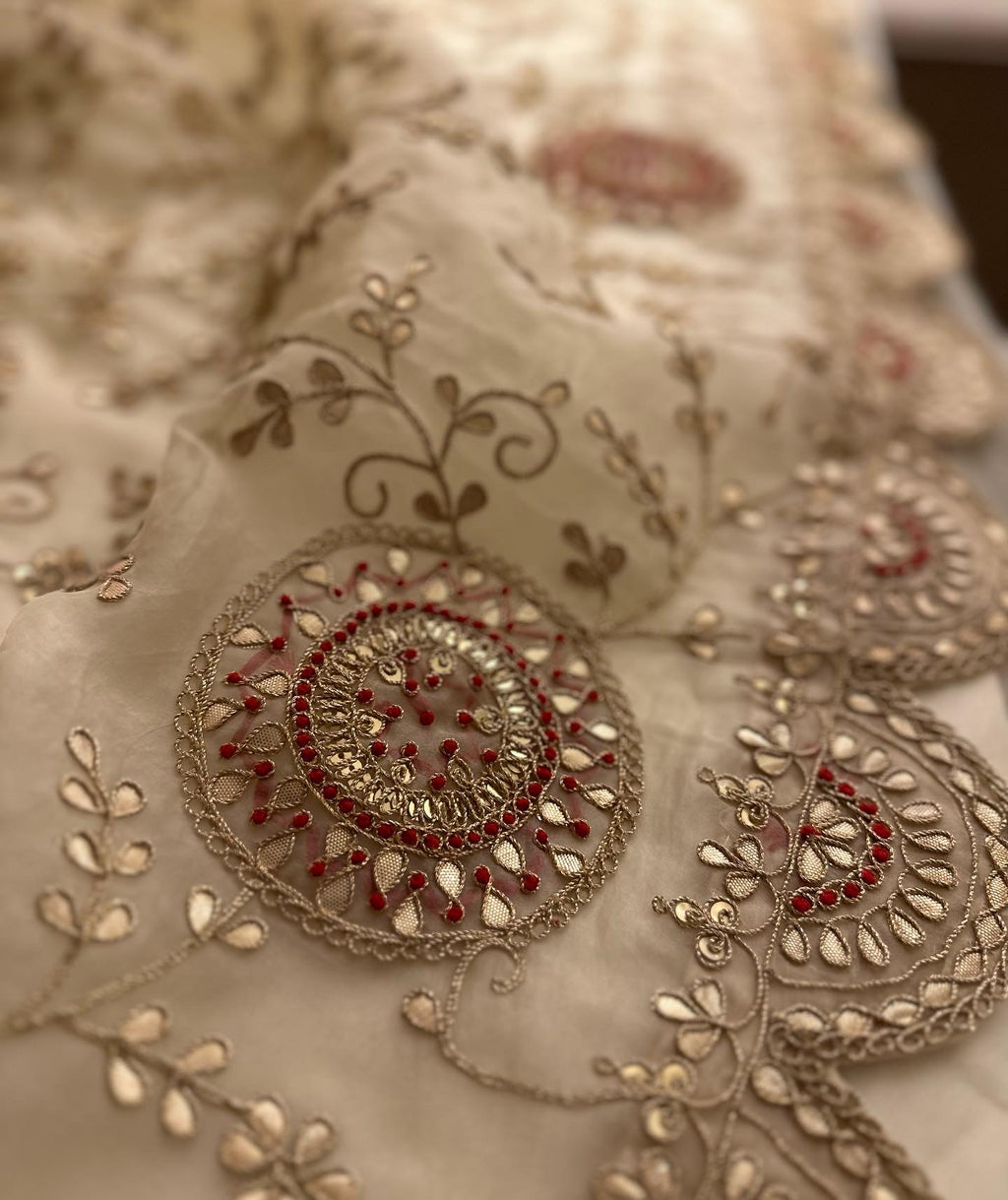 Charkhi Gotapatti saree