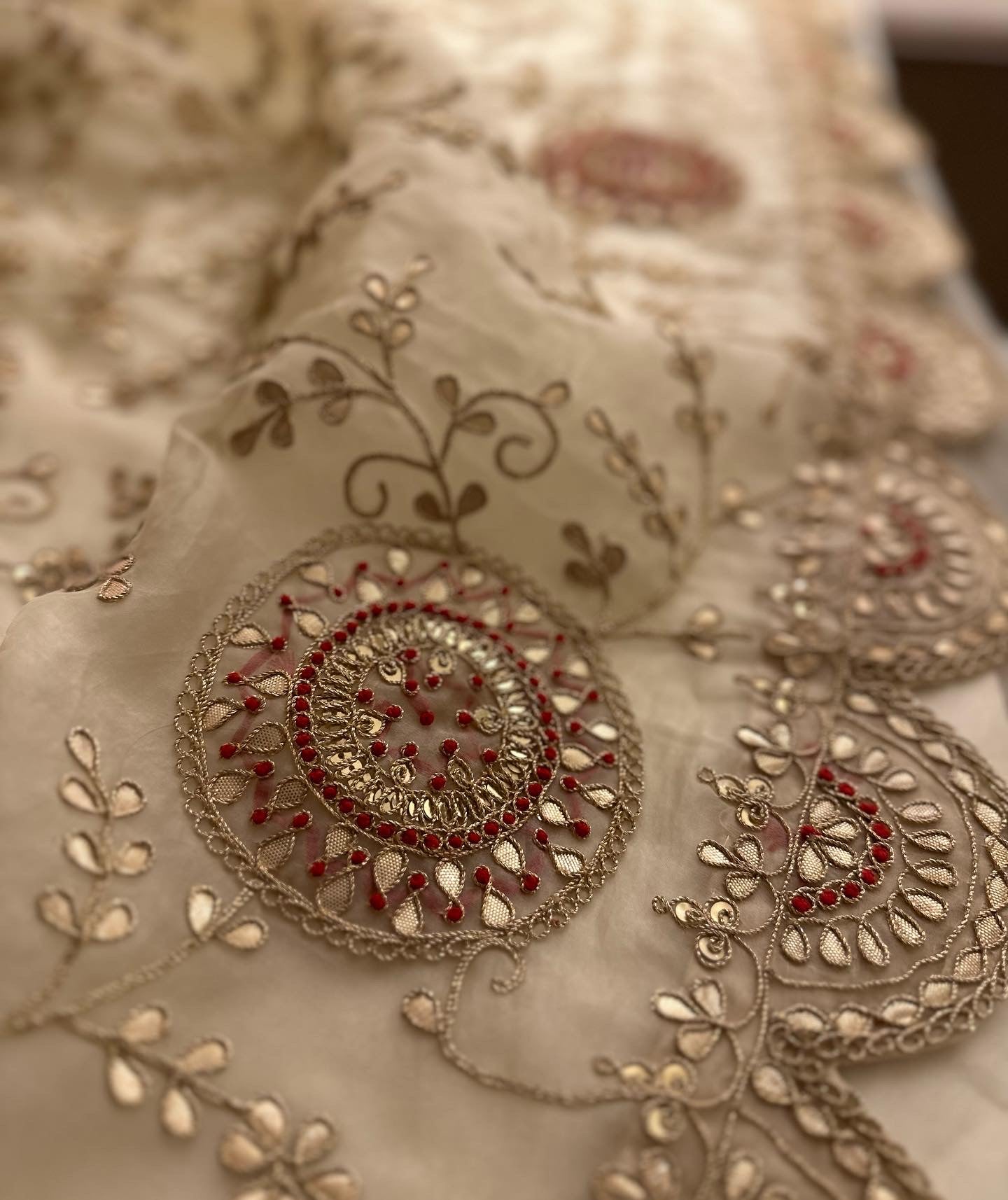 Charkhi Gotapatti saree