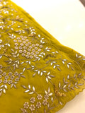 Princess Belle Yellow saree