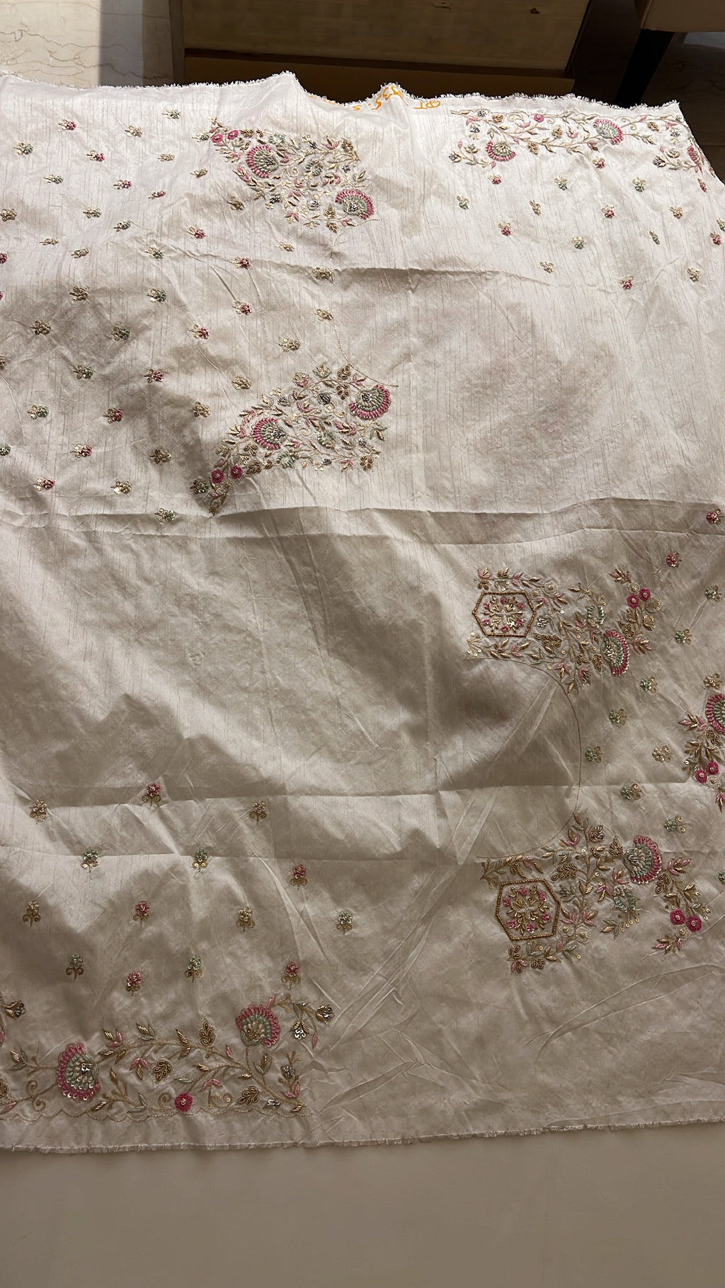 Ivory White Exclusive saree