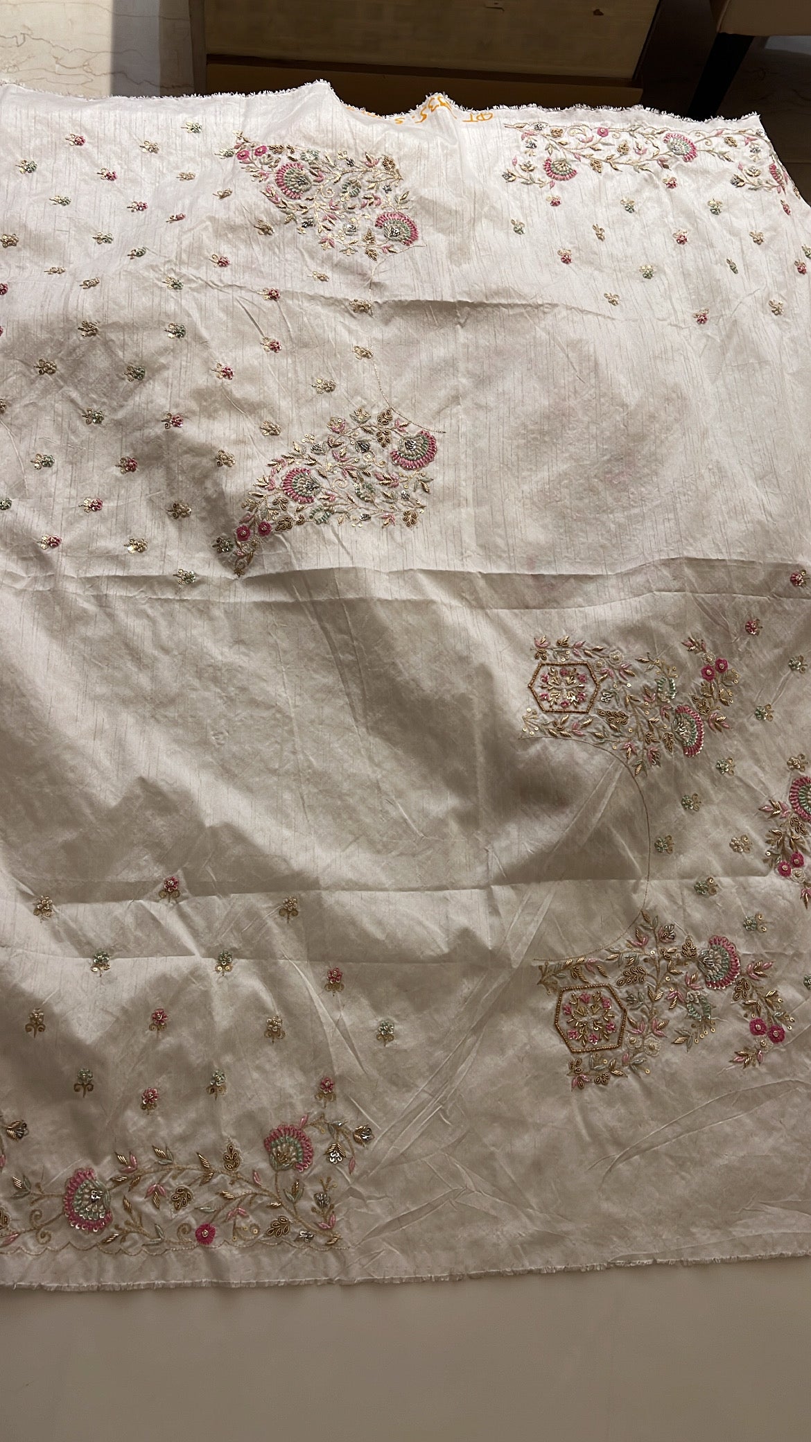 Ivory White Exclusive saree