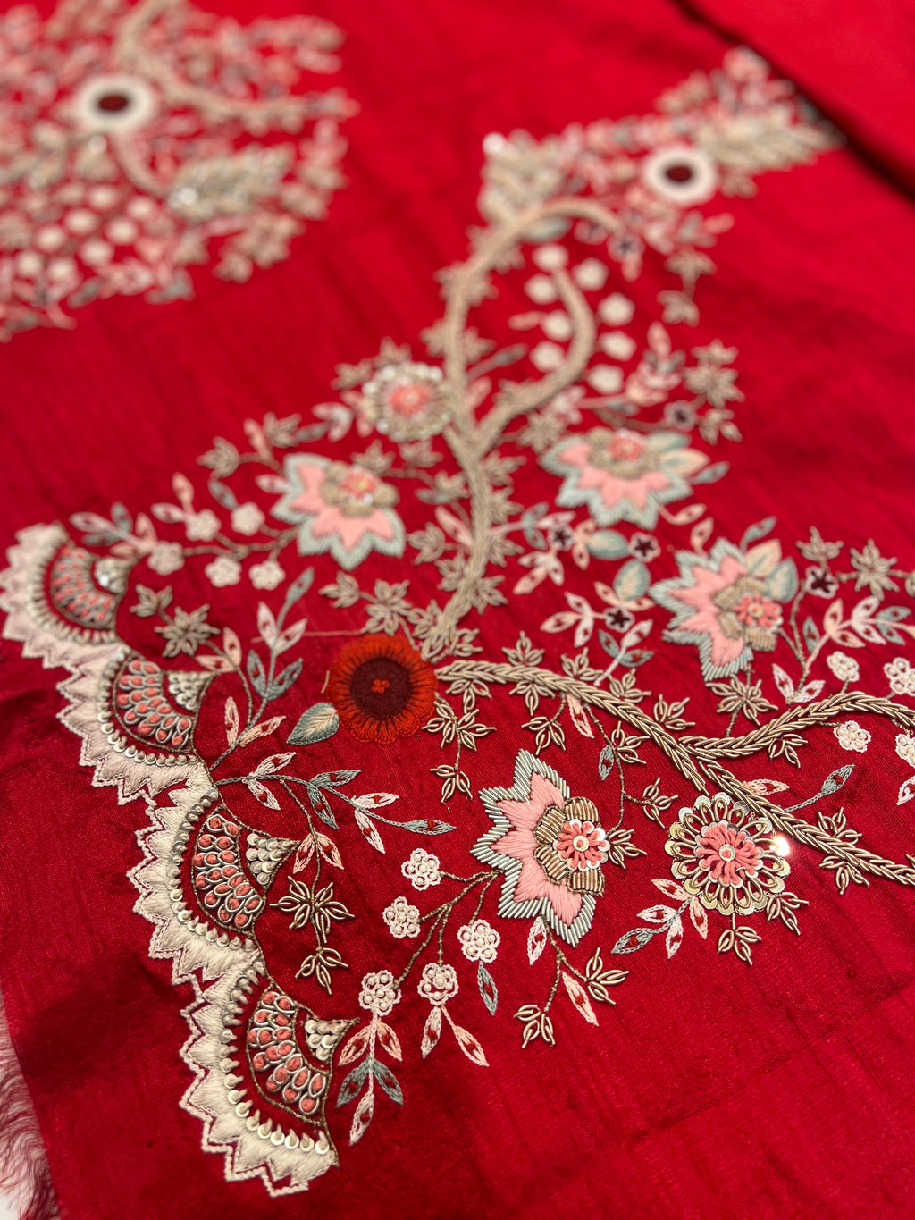 Exclusive handwork bridal lehenga