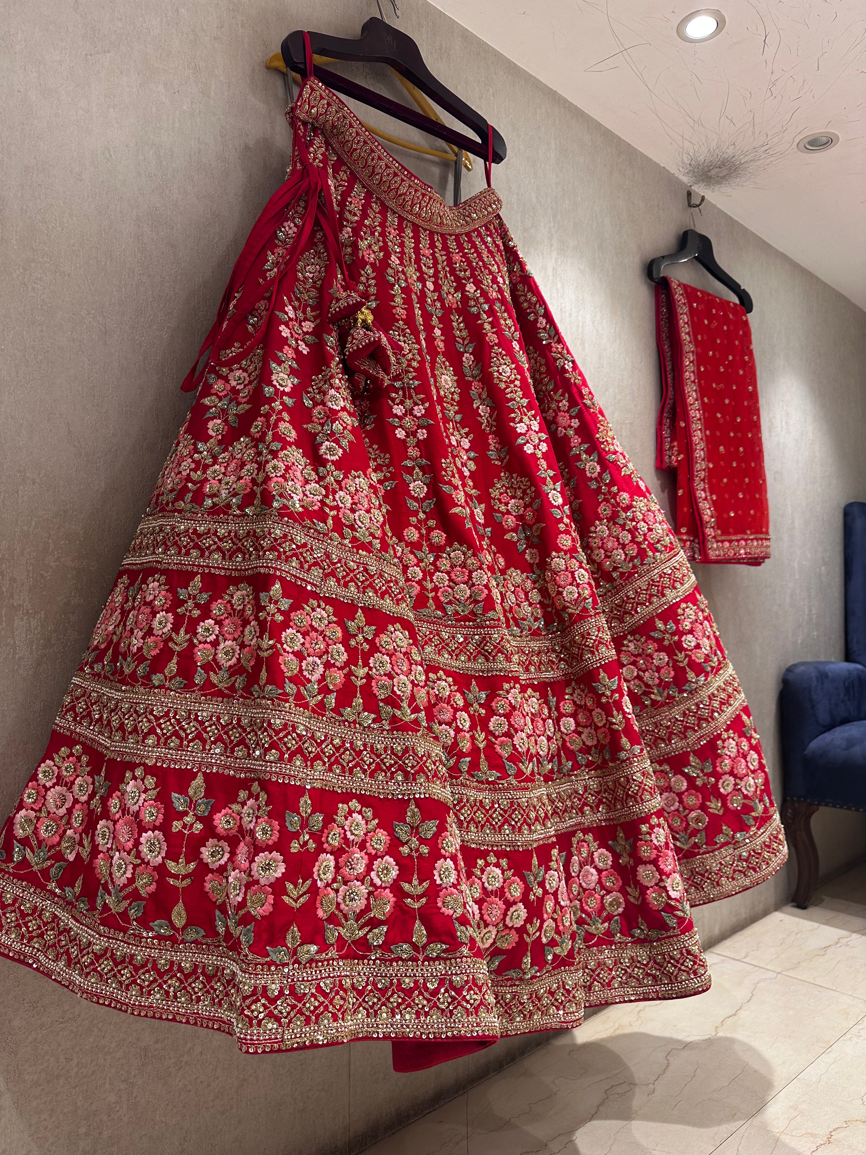 Bharwa Lehenga set