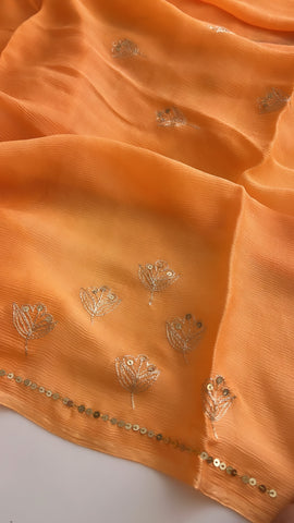 Rajputi chiffon saree