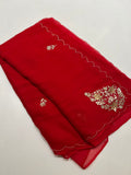 Karwachauth Red Saree