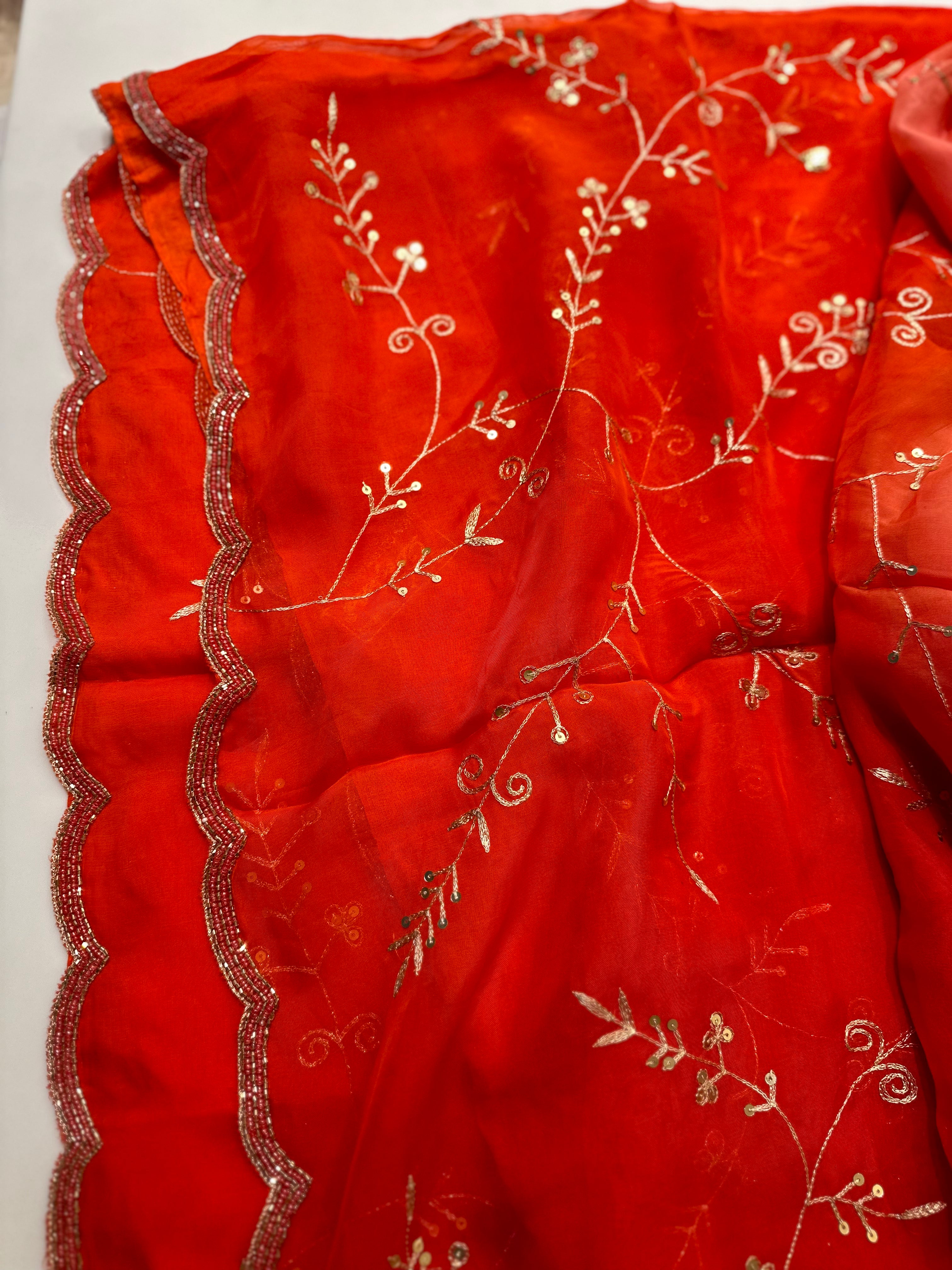 Sajni aaritari saree
