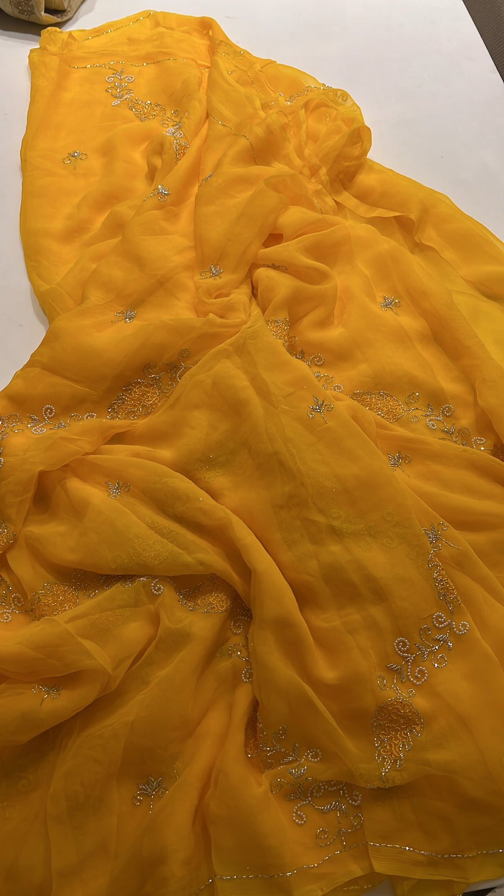 Chiffon saree