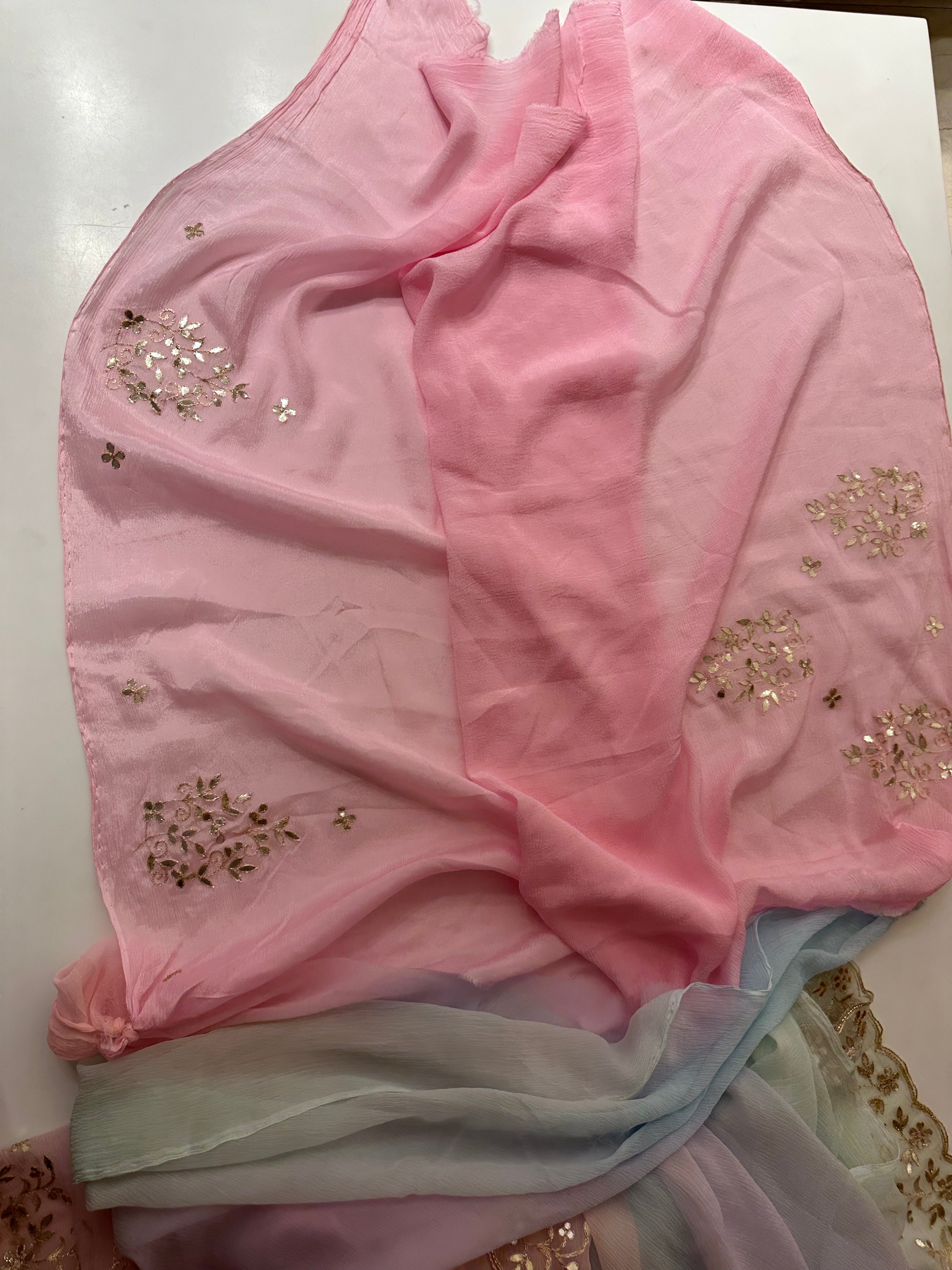 Unicorn Gotapatti saree