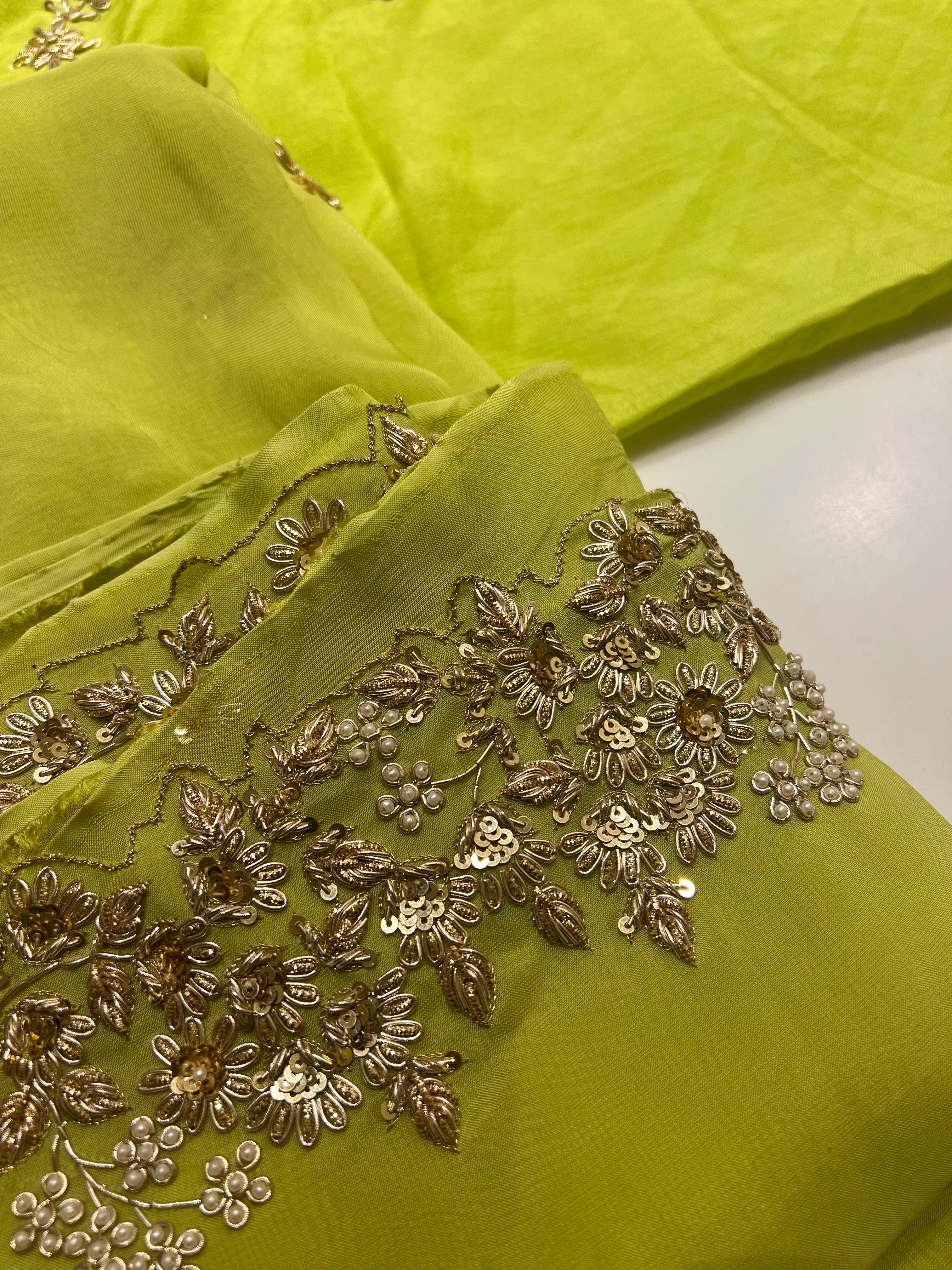 Organza Saree