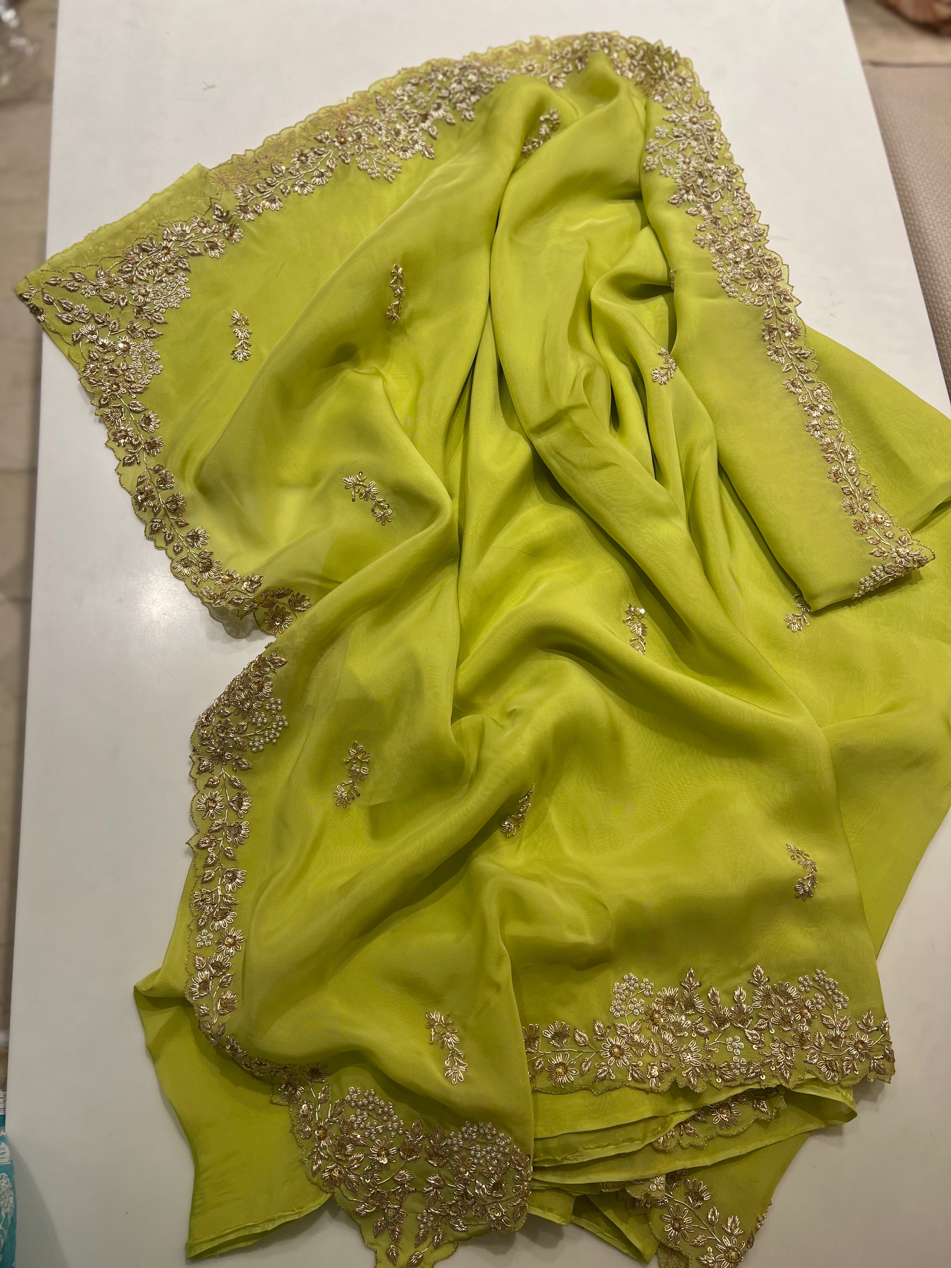 Organza Saree