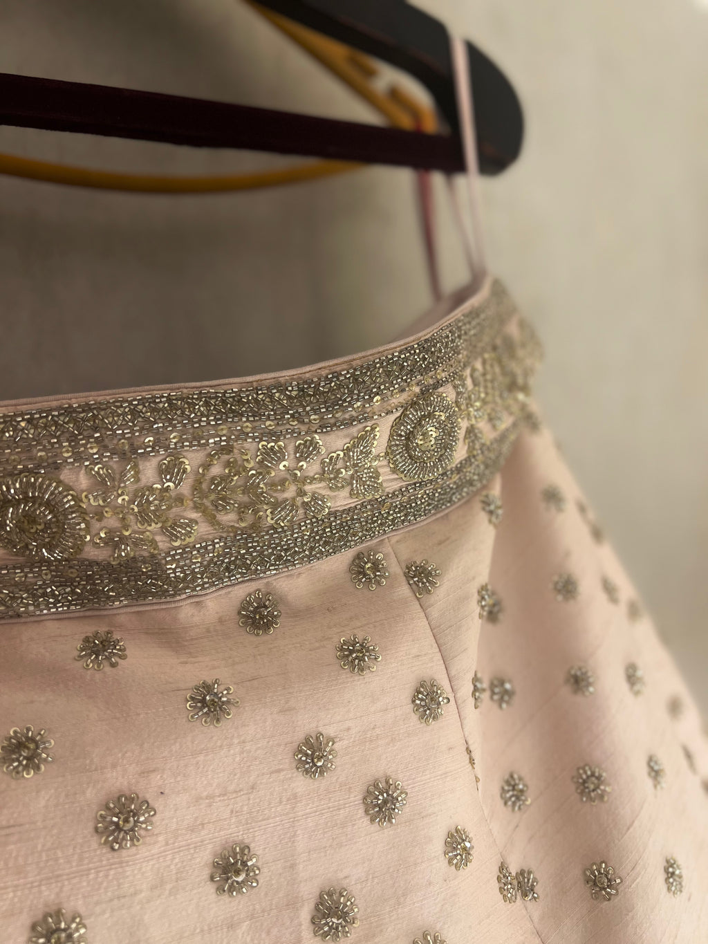 Powder Pink Lehanga Set main image 0