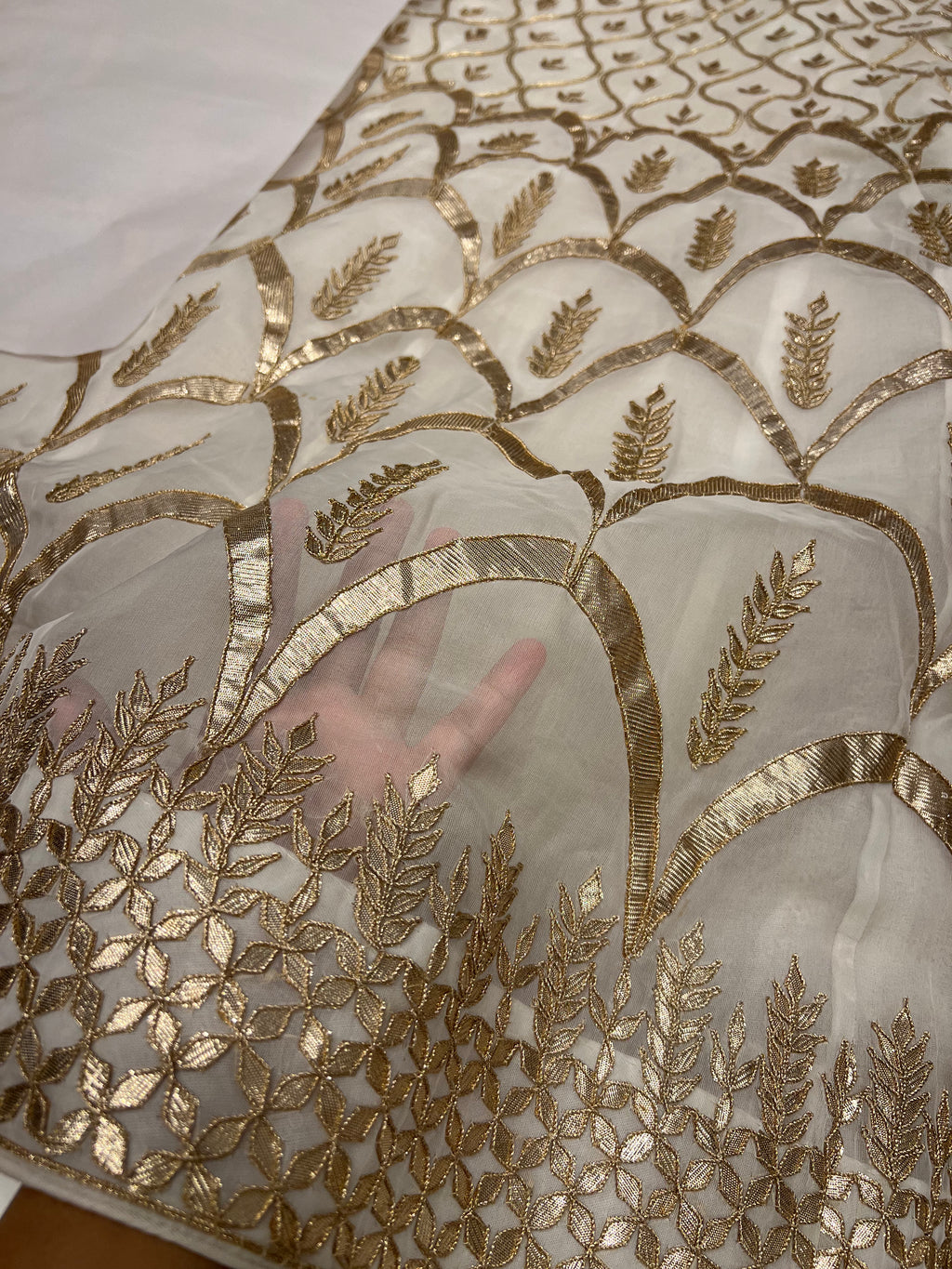 Sufi Ivory Lehenga