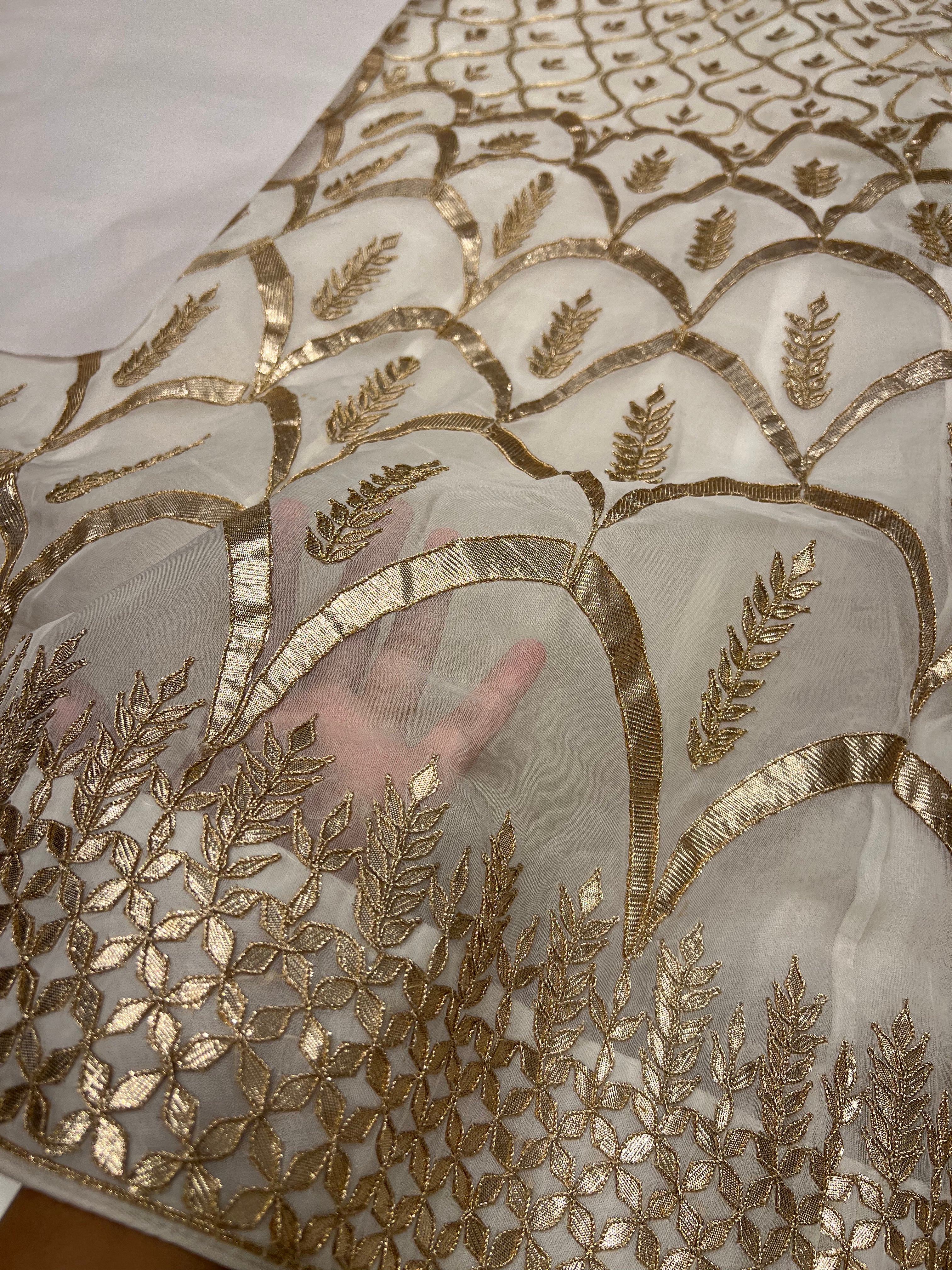 Sufi Ivory Lehenga
