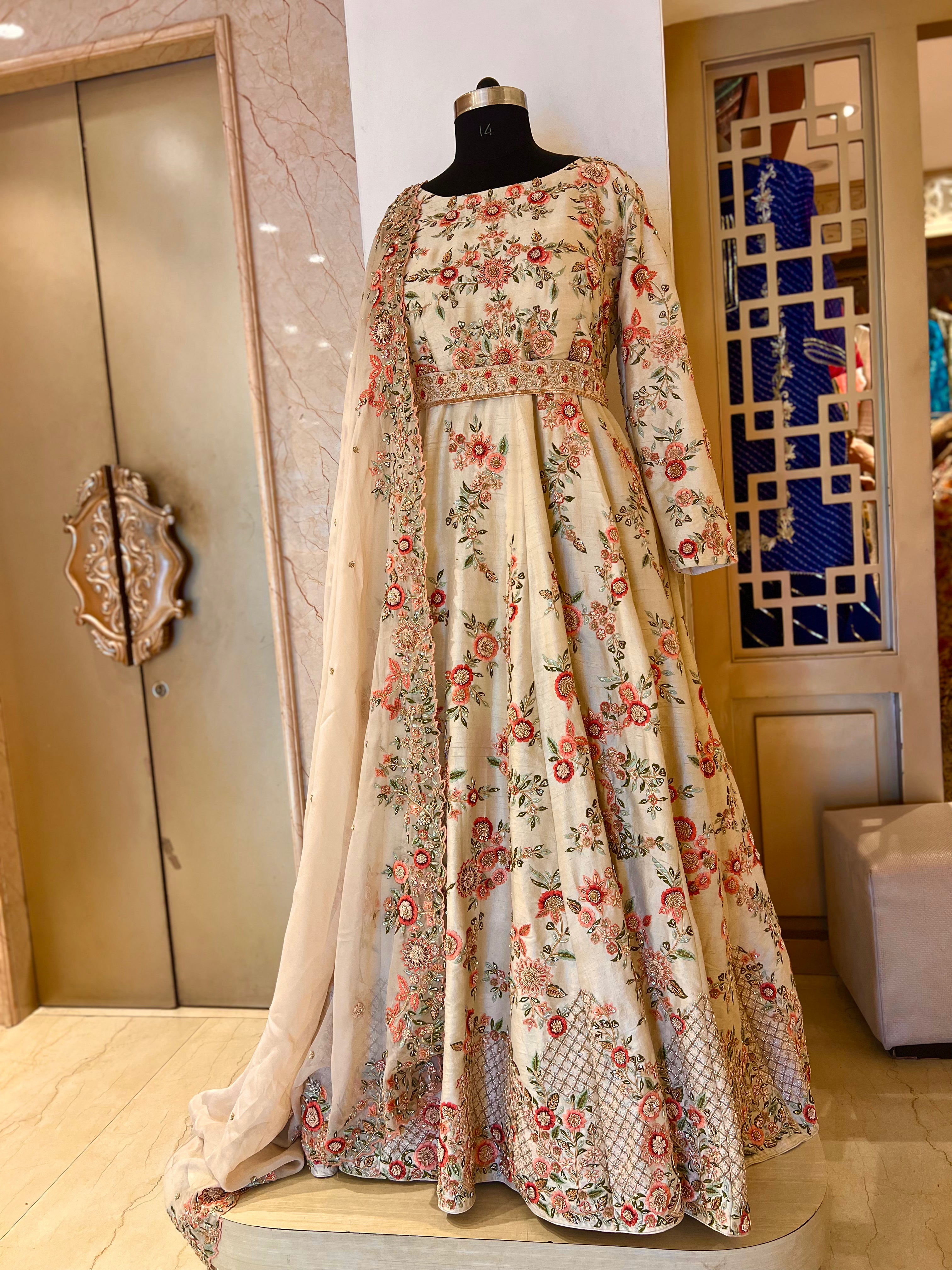 Exclusive Resham Gown