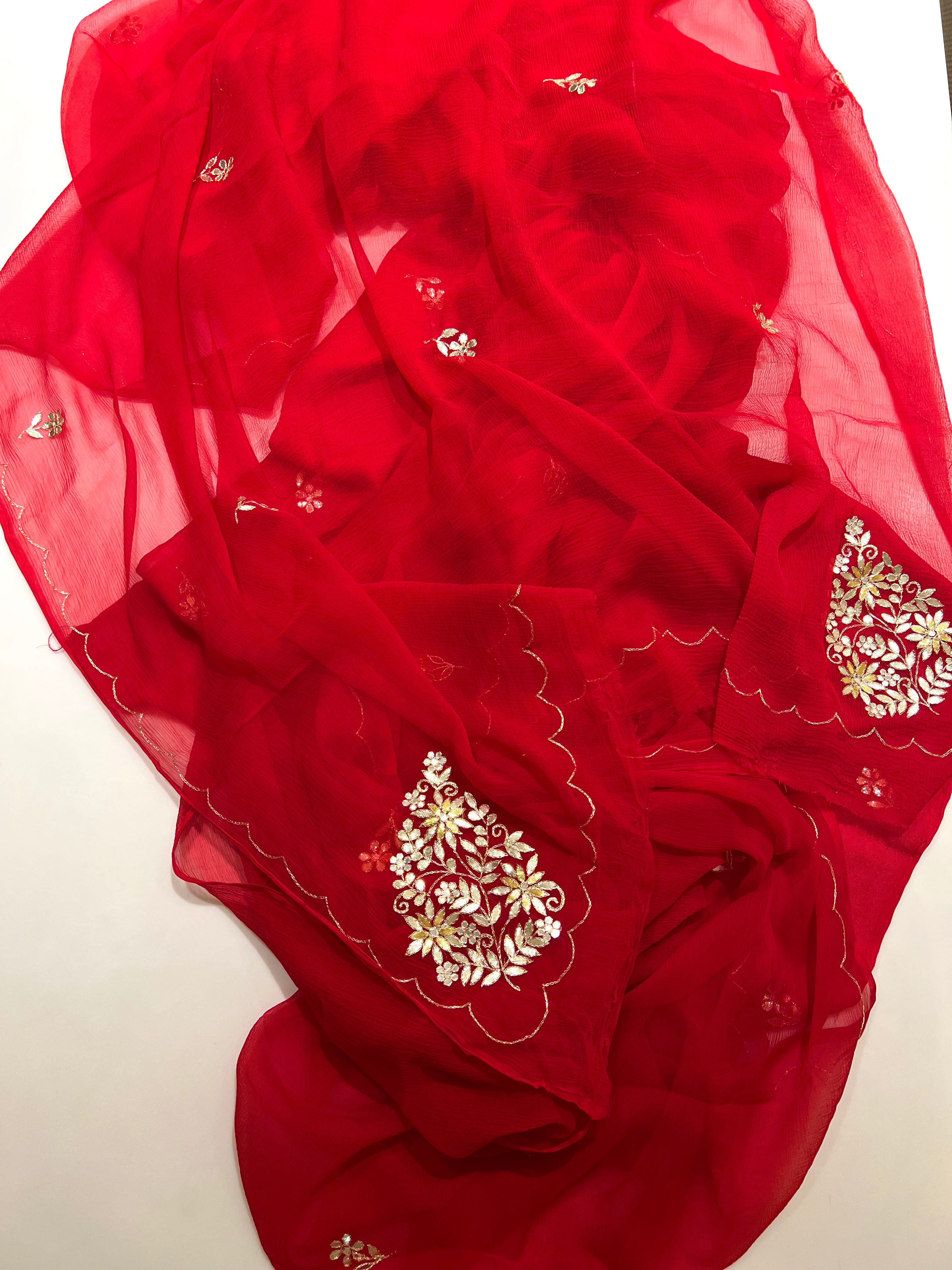 Karwachauth Red Saree