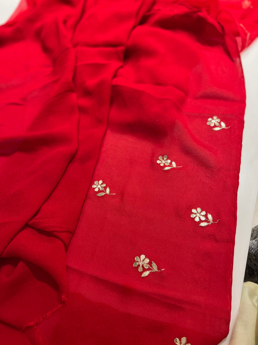 Karwachauth Red Saree