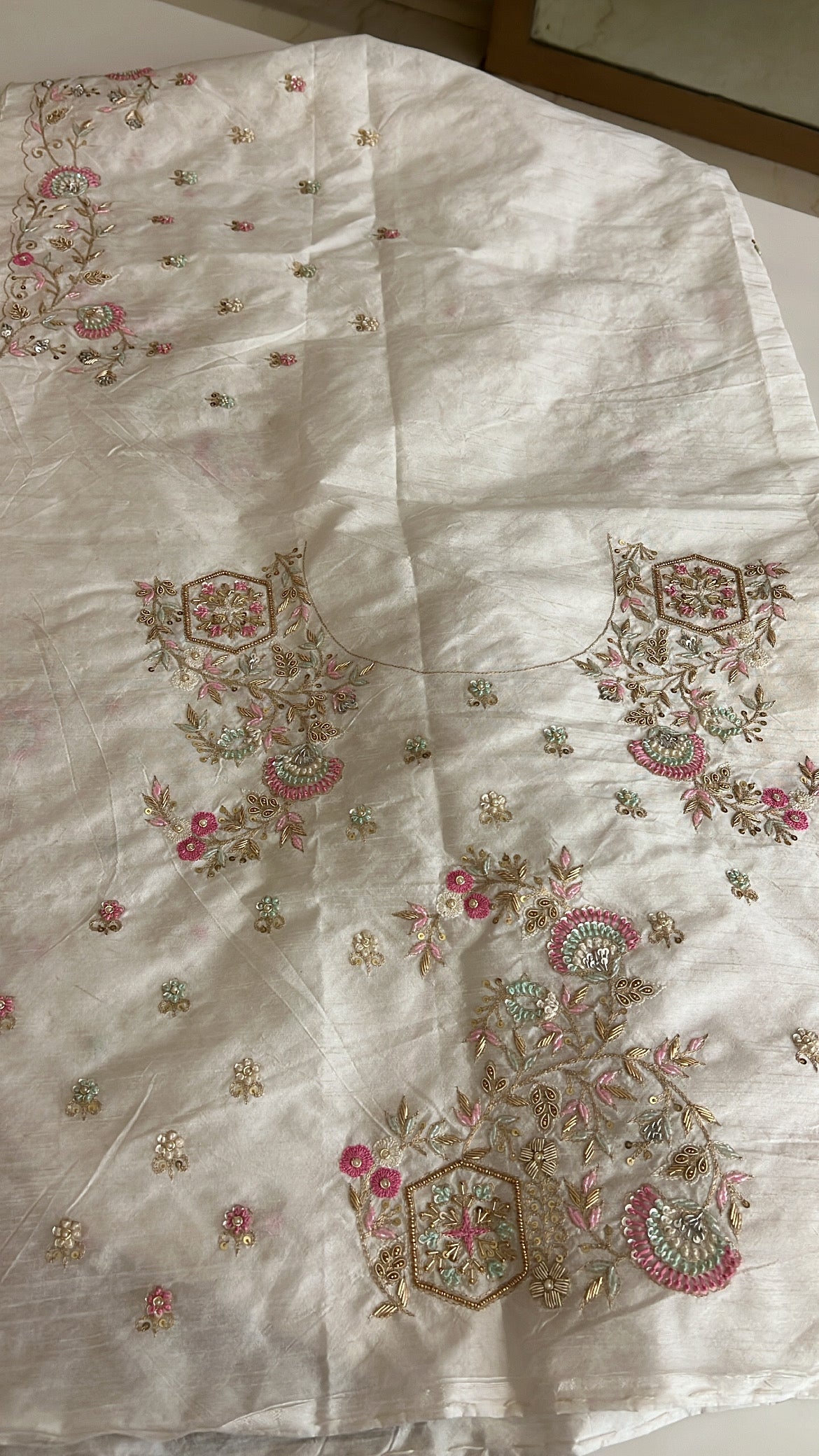 Ivory White Exclusive saree