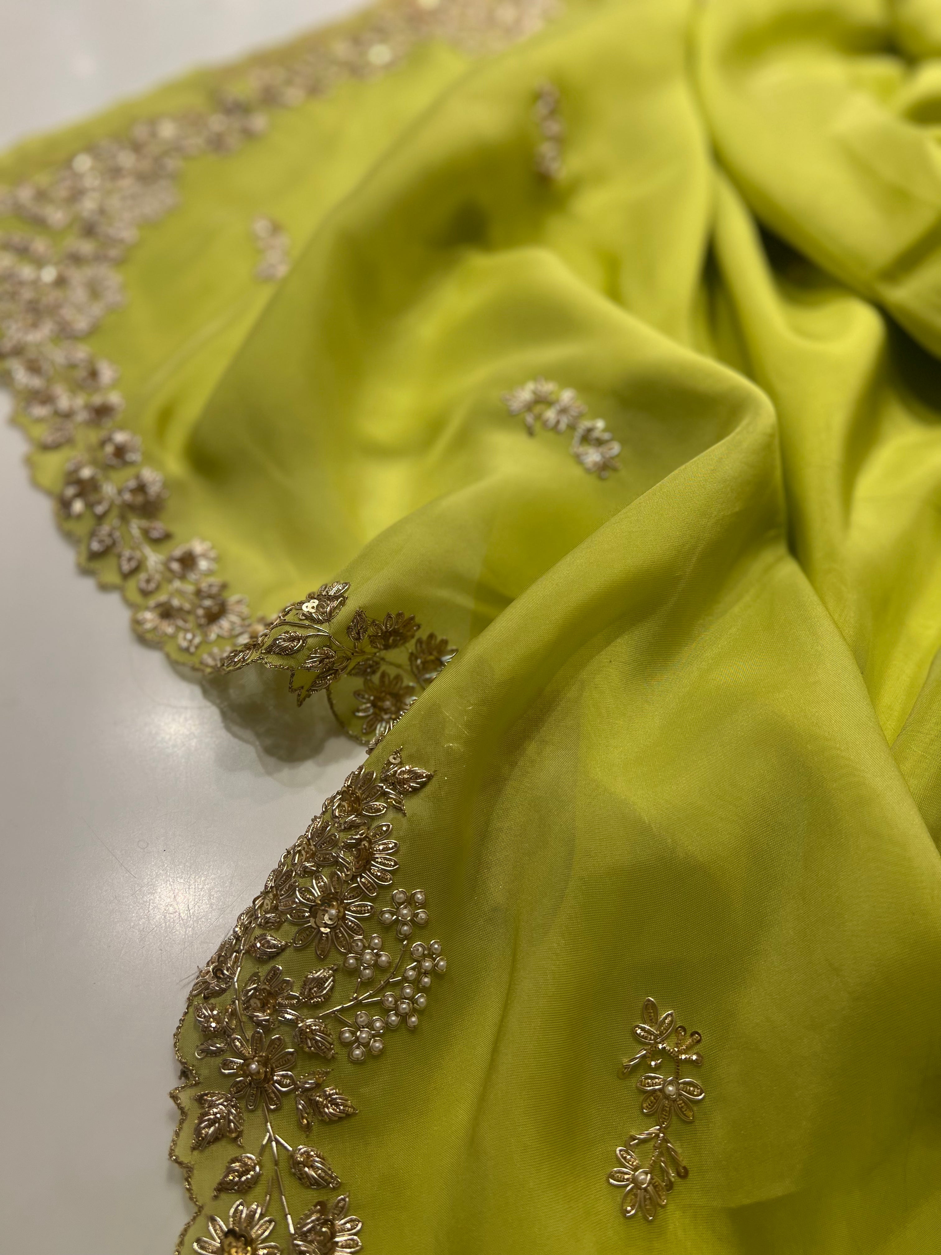 Organza Saree