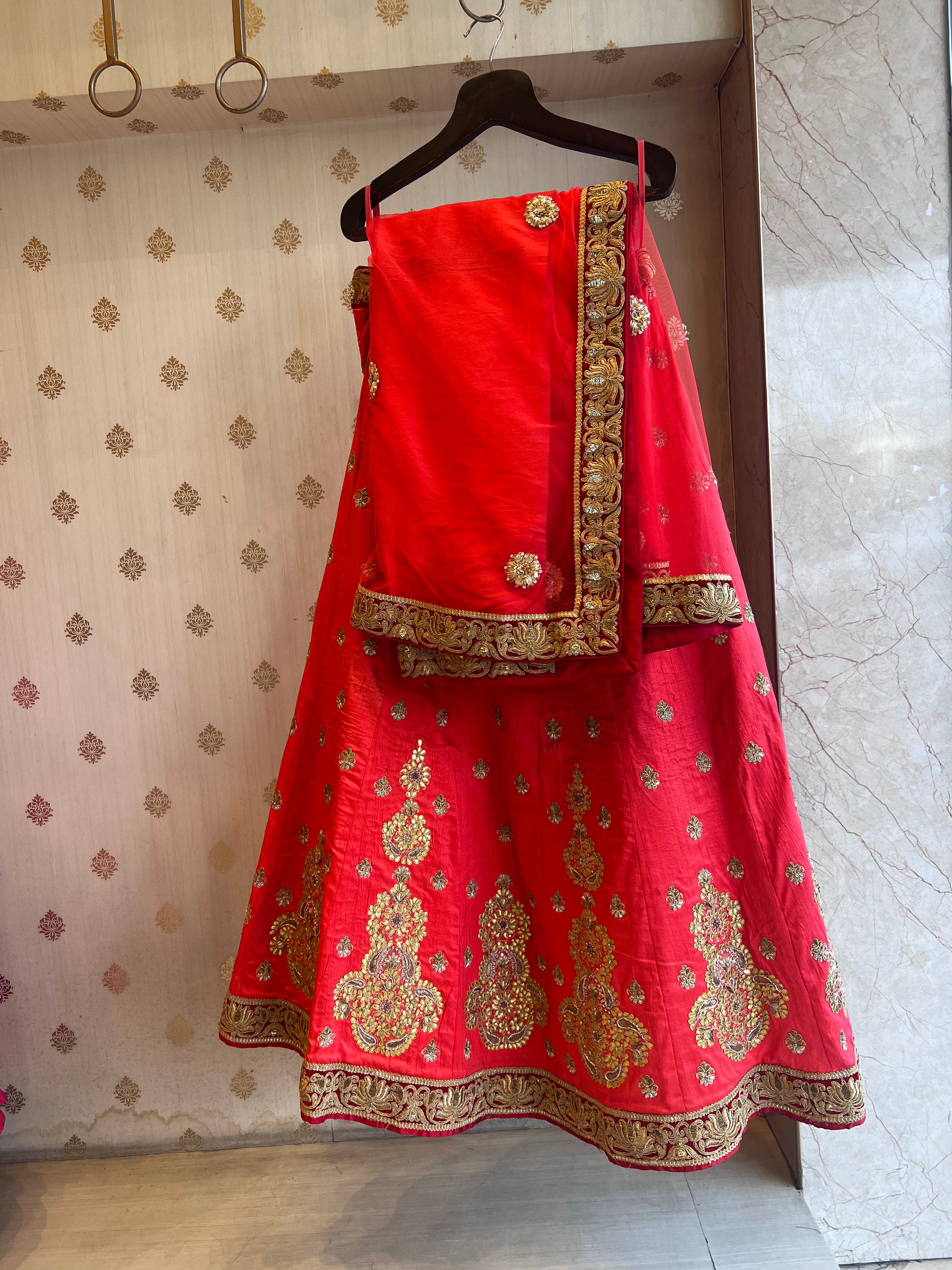 Handwork Gotapatti lehenga