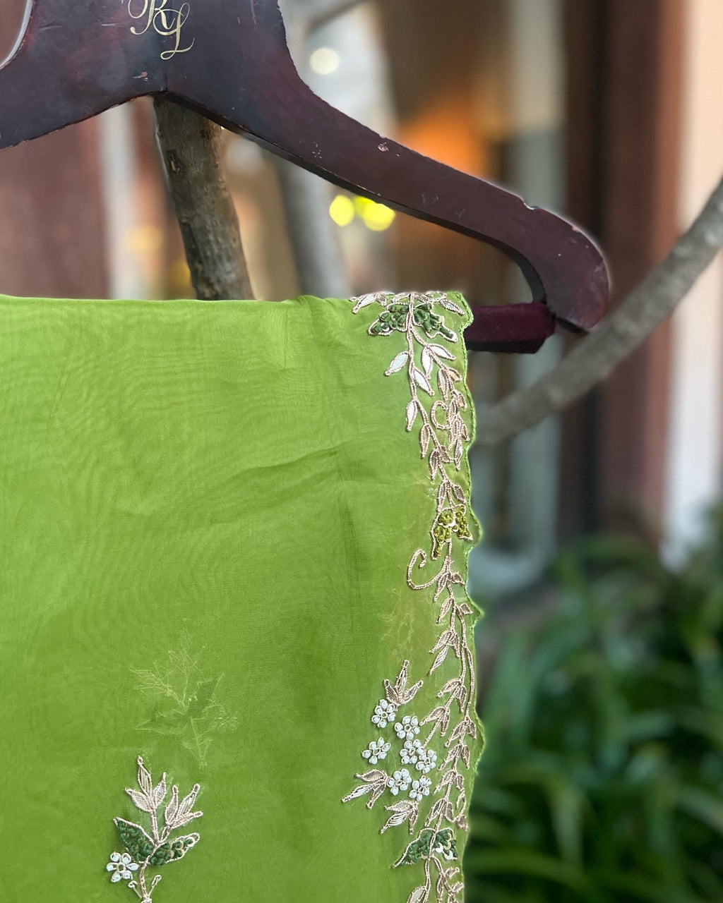 Hariyali green lehenga set