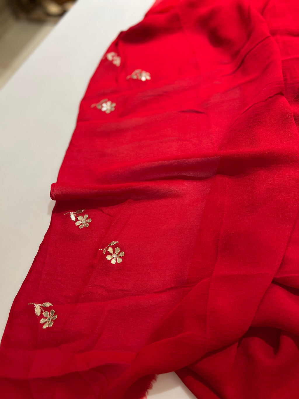 Karwachauth Red Saree