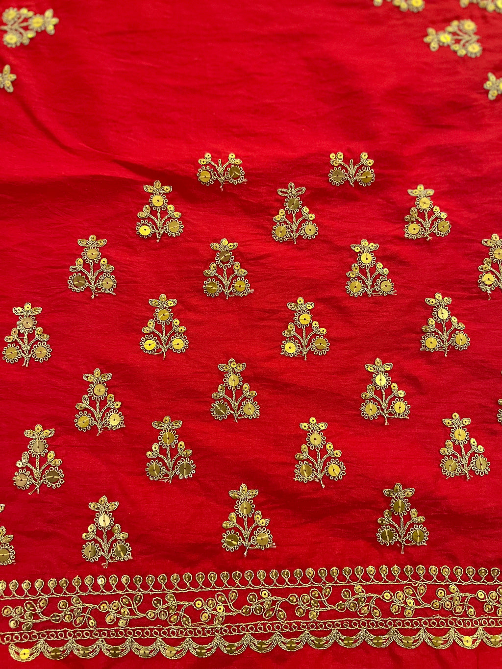 Red Bridal Lehenga