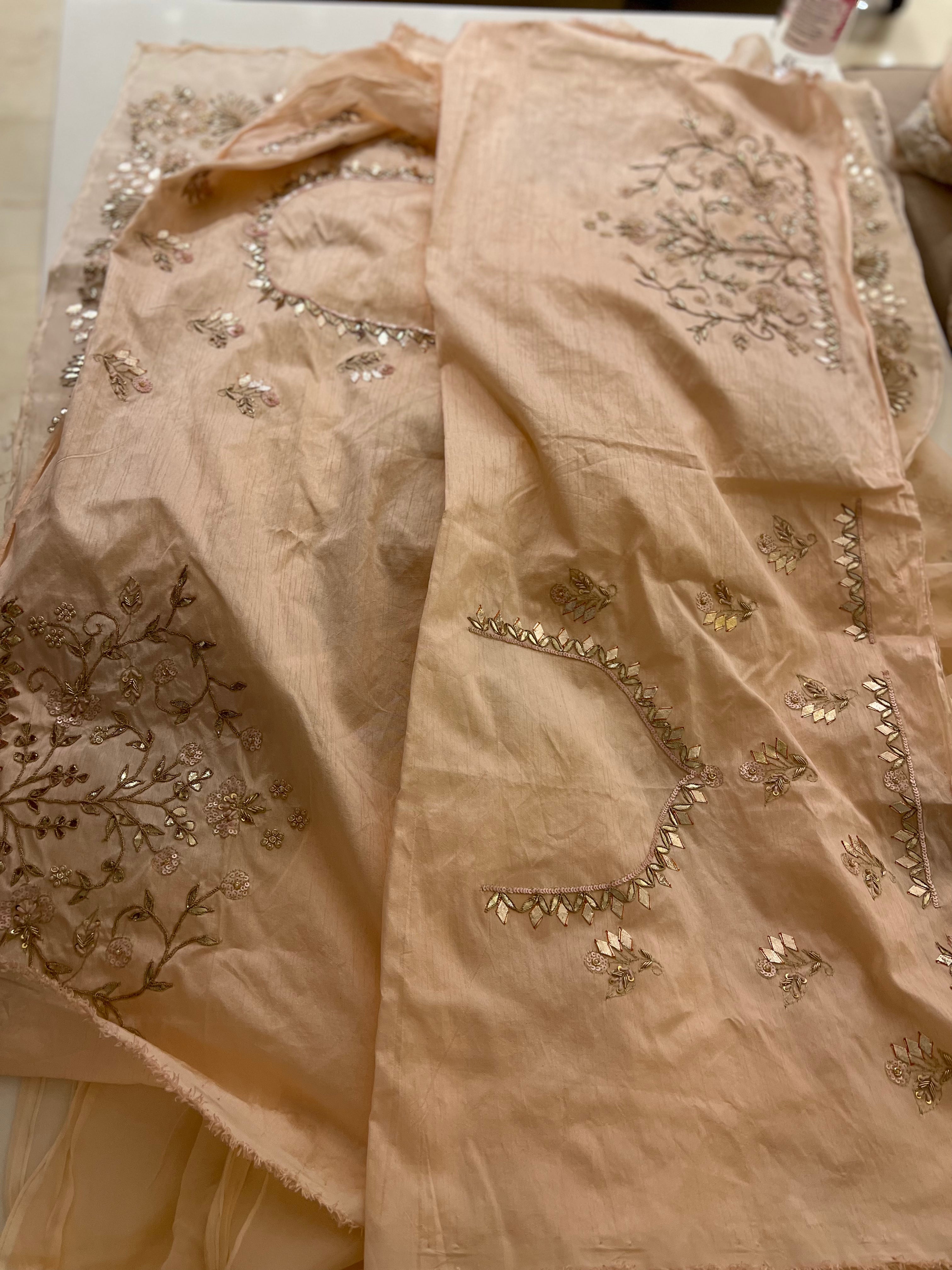 Kacha Gotapatti elegant saree