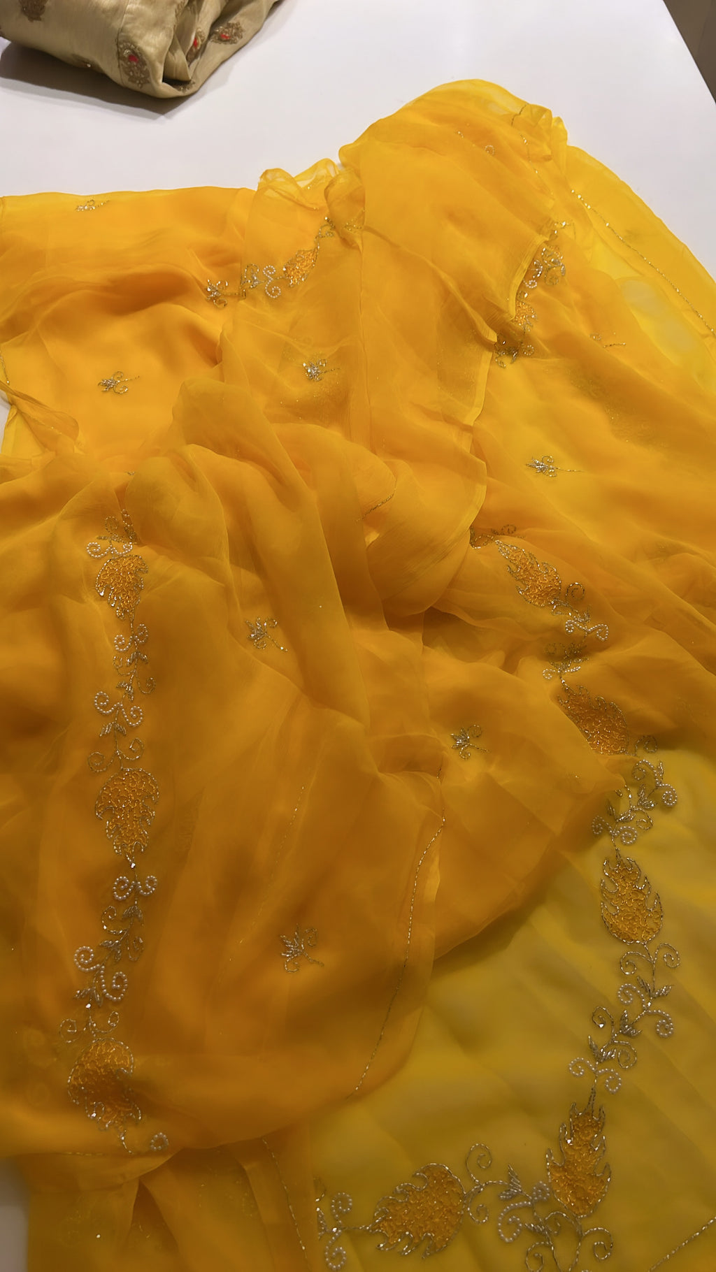 Chiffon saree
