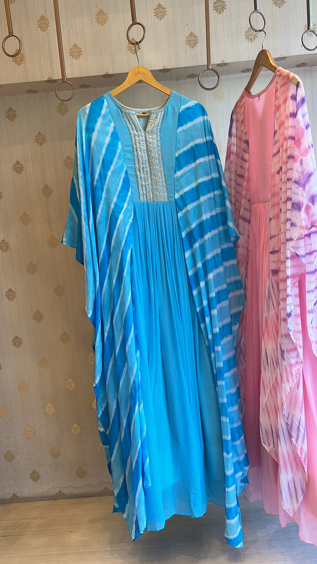 Butterfly Kaftan style floor length suits