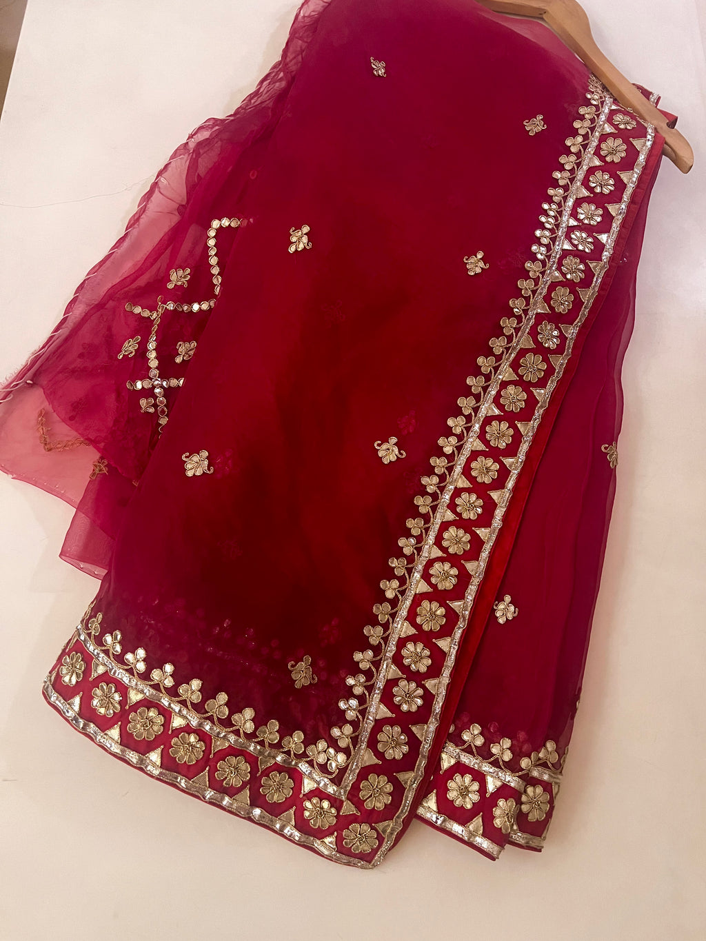 Rajwada Gotapatti organza lehenga set