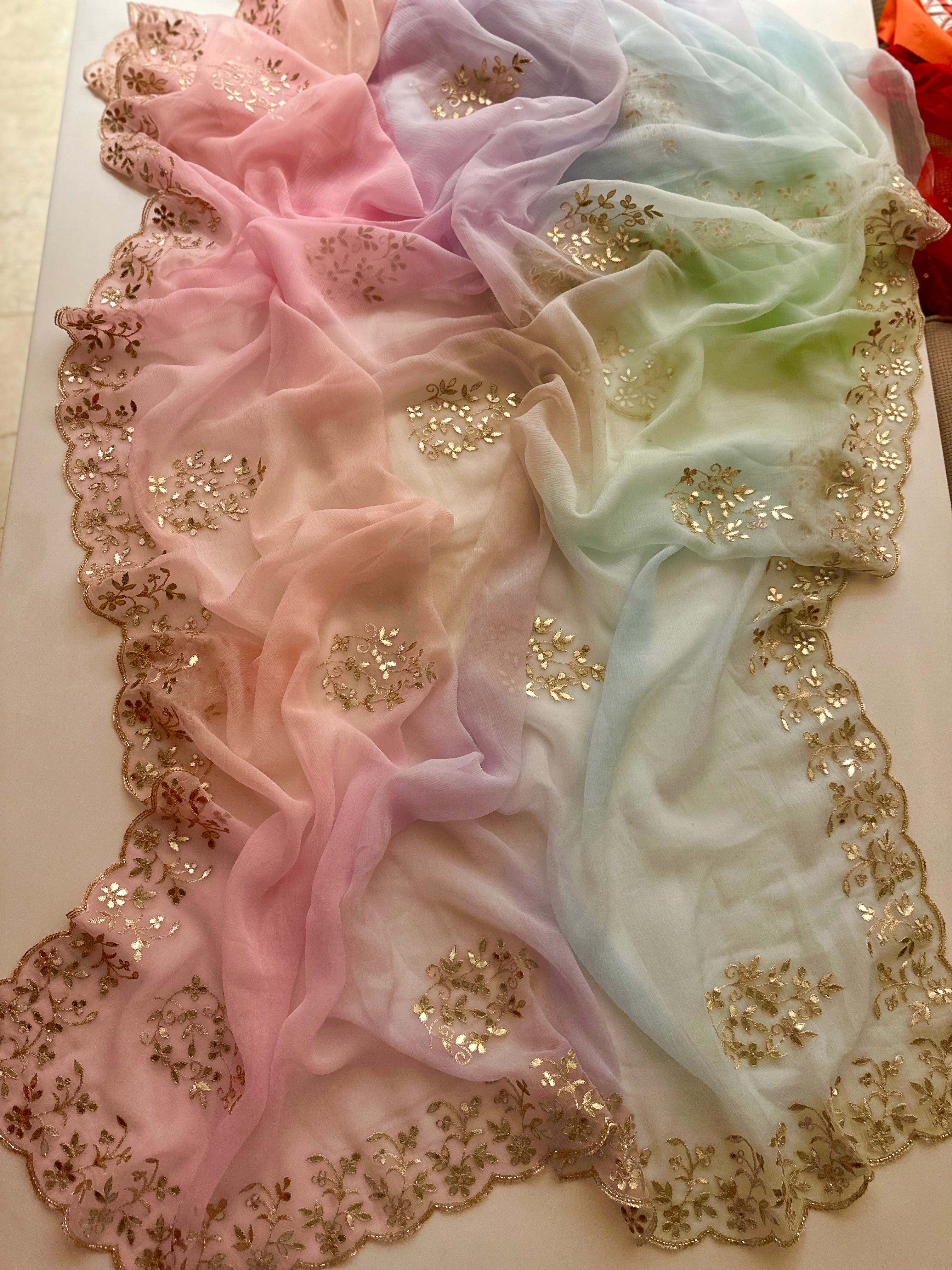 Unicorn Gotapatti saree