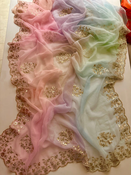 Unicorn Gotapatti saree