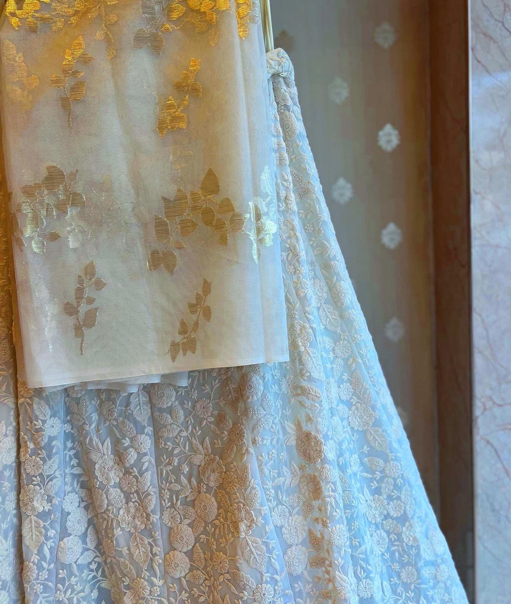 Lucknowi Ivory lehenga