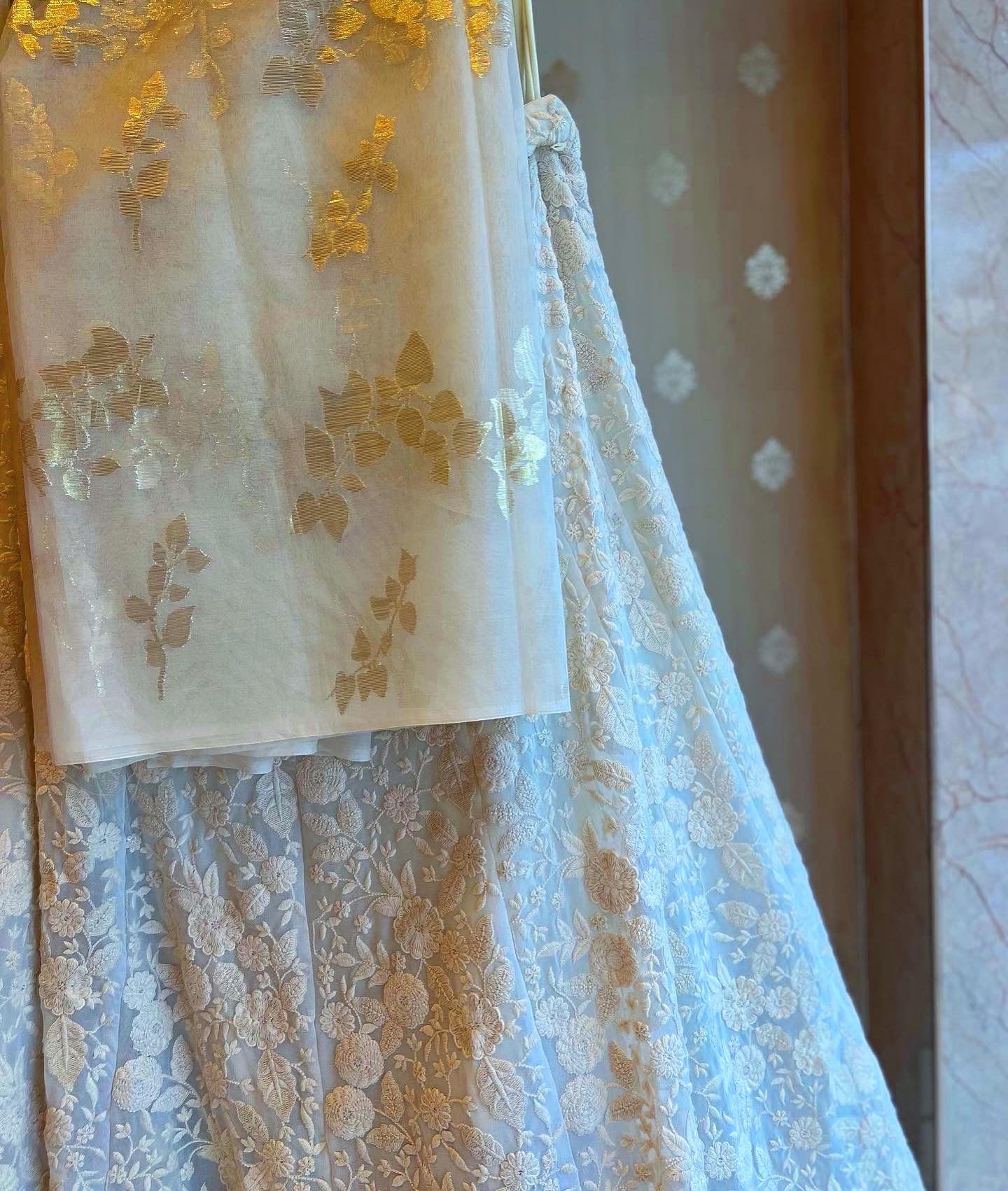 Lucknowi Ivory lehenga
